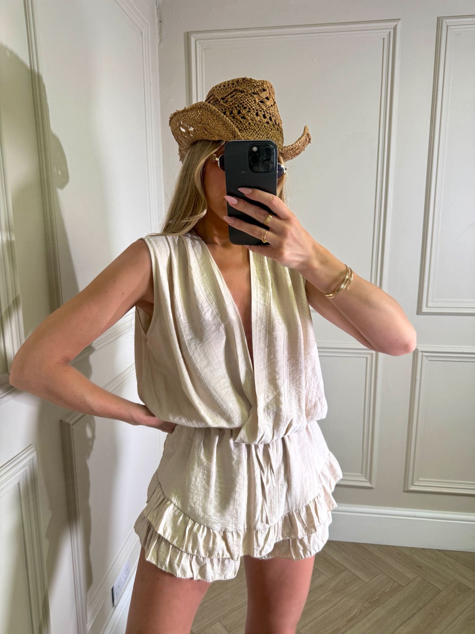 Faye two piece co-ord - beige
