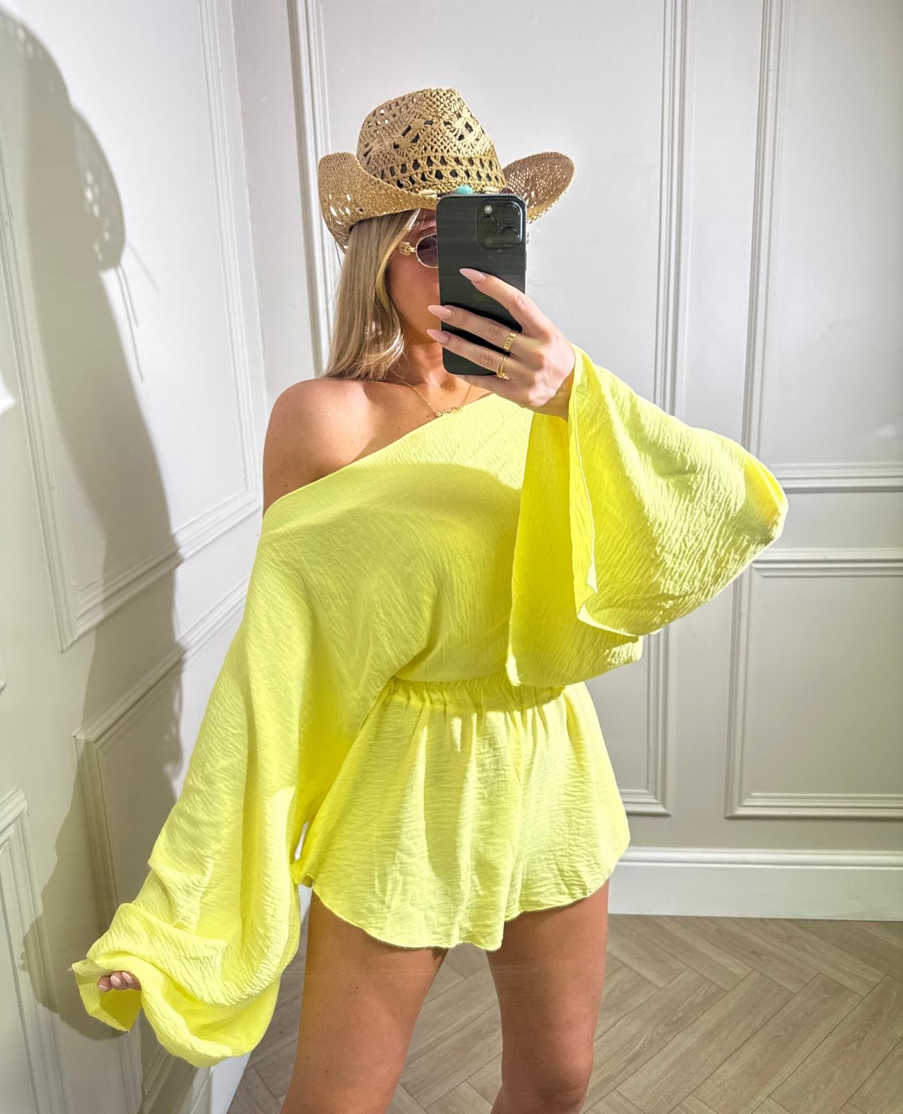 Isobel co-ord - yellow