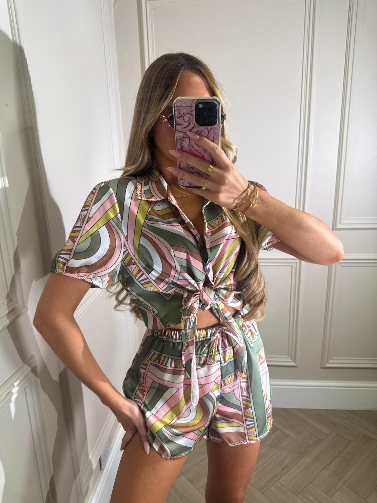 Miranda two piece set - khaki