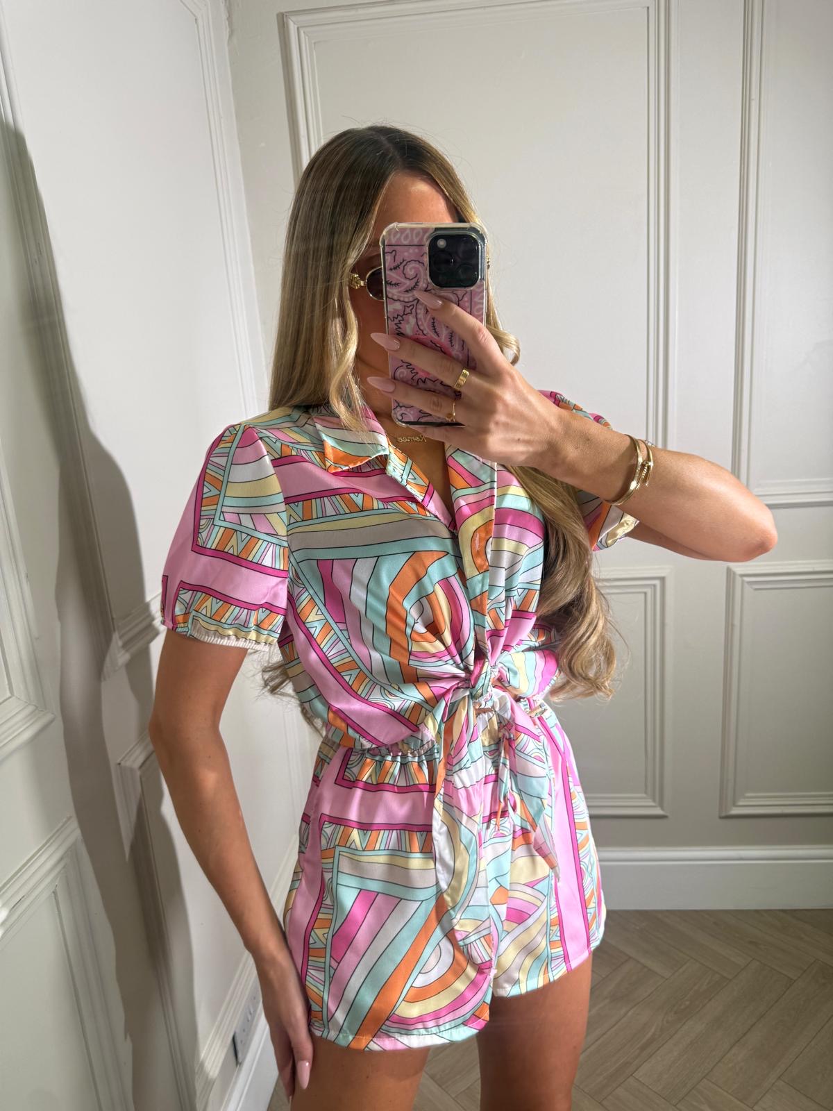 Miranda two piece set - pink