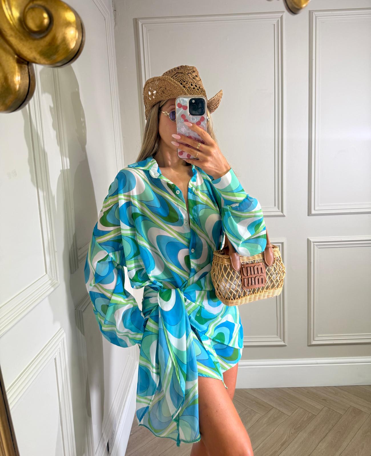 EXCLUSIVE stylehubuk sarong pattern set - blue
