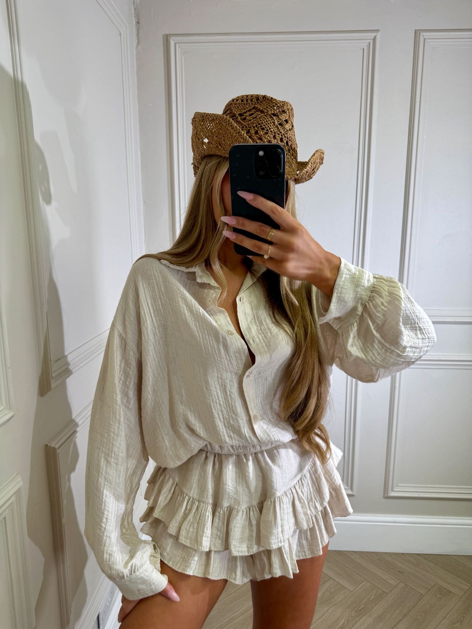 Phoebe co-ord - beige