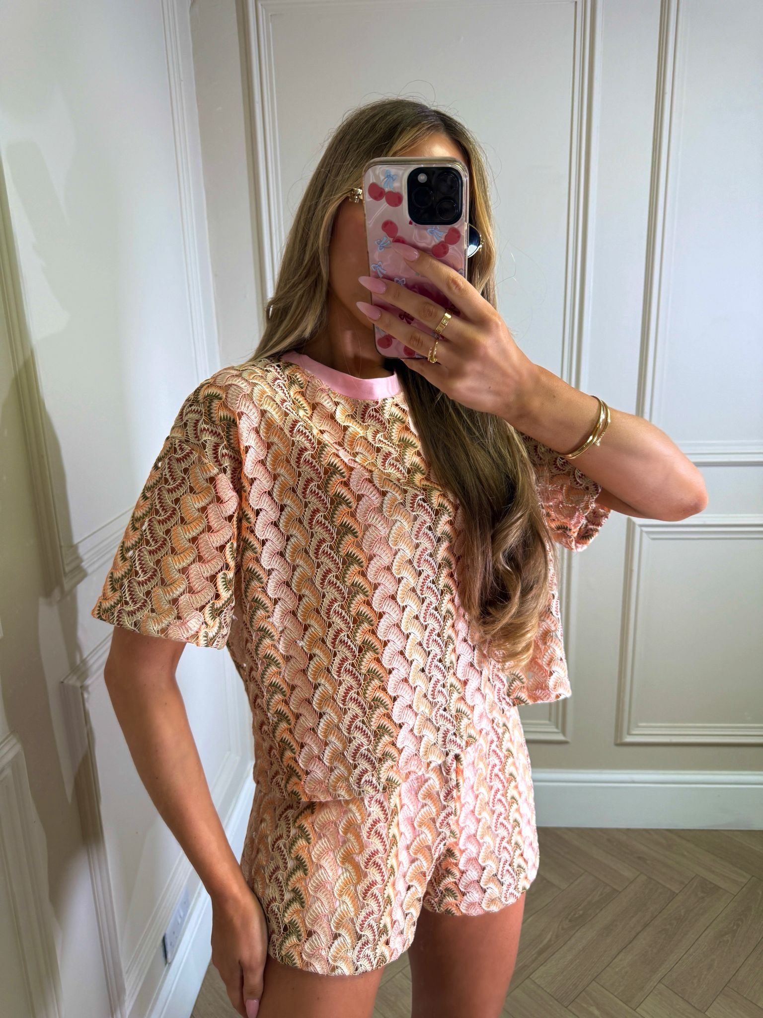 Ziggy tshirt set - pink