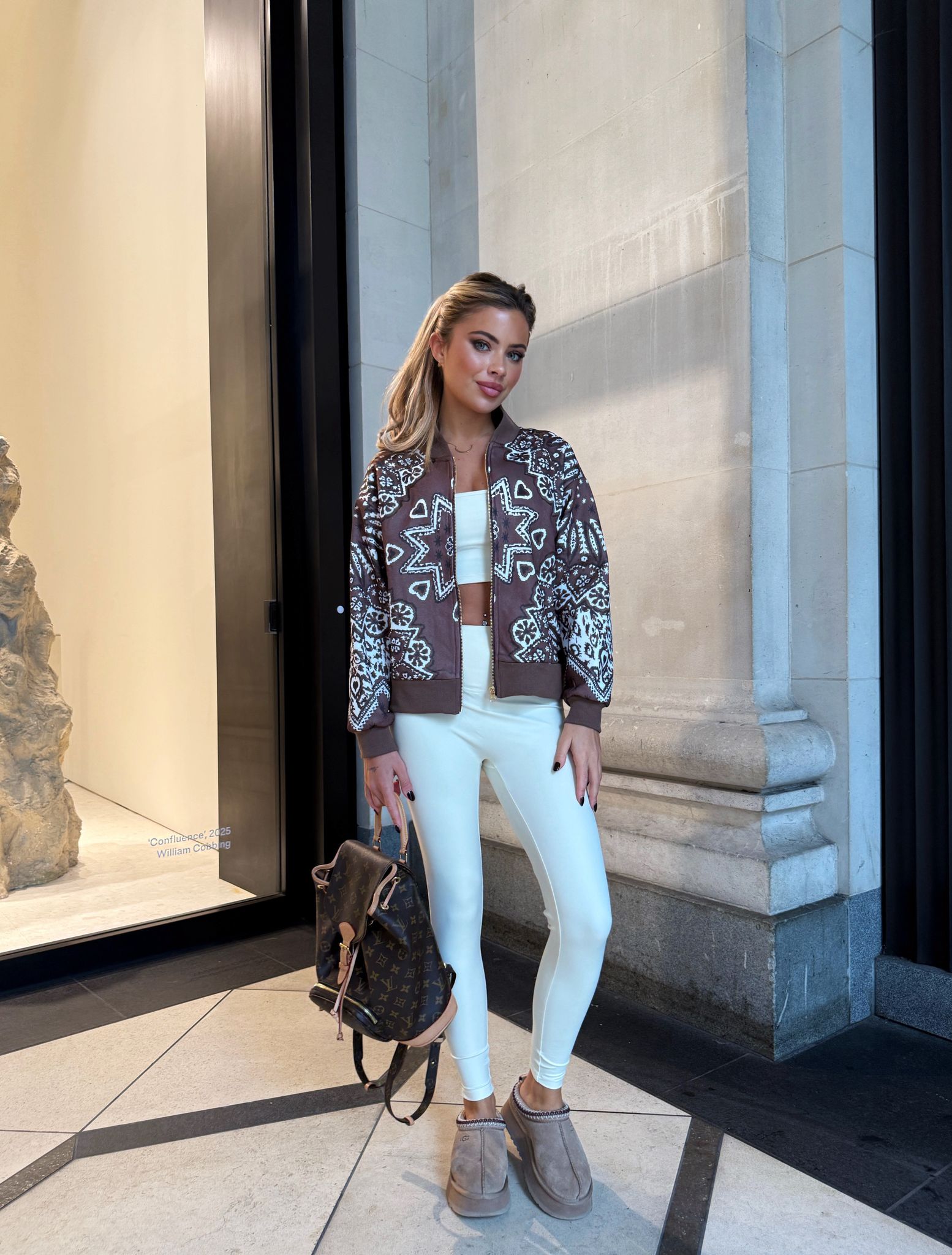 Bandana jacket - brown