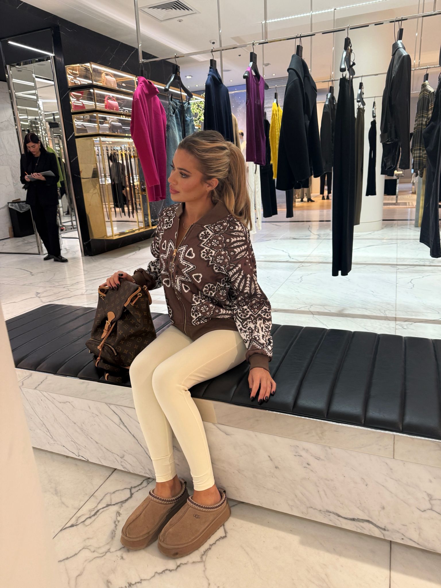 Bandana jacket - brown