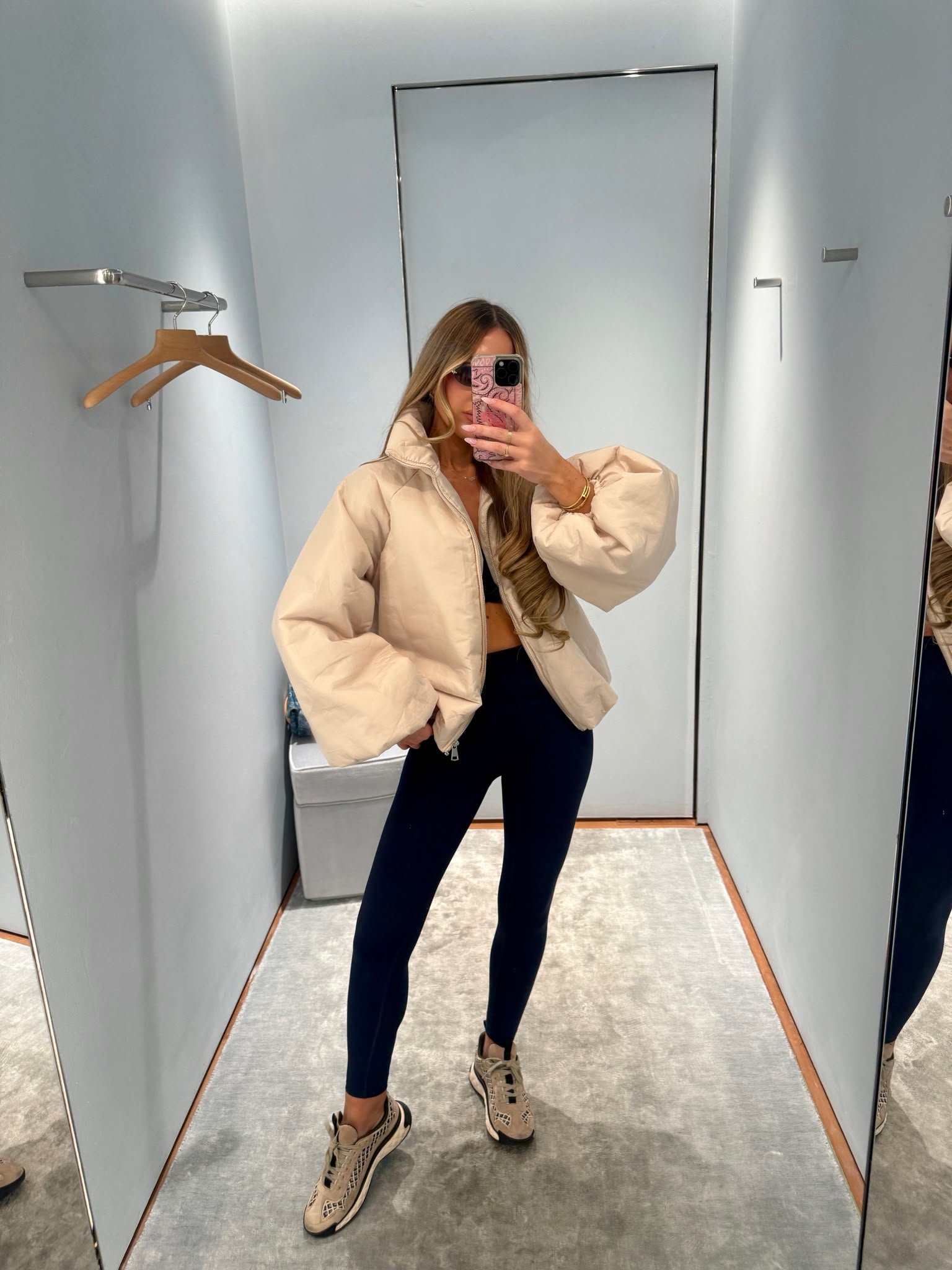 Bronte Puff Jacket - cream