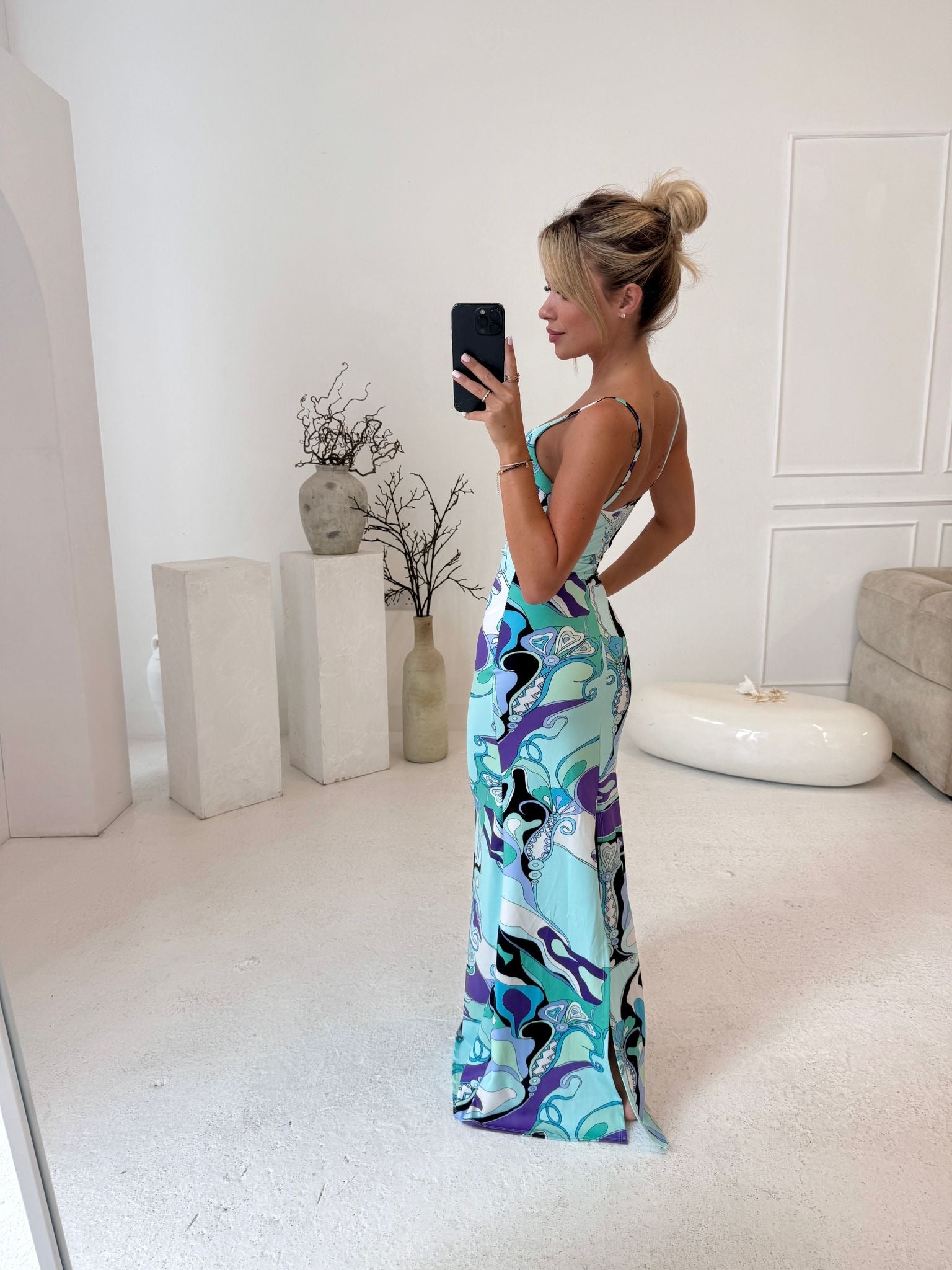 Primrose Maxi Dress - Blue