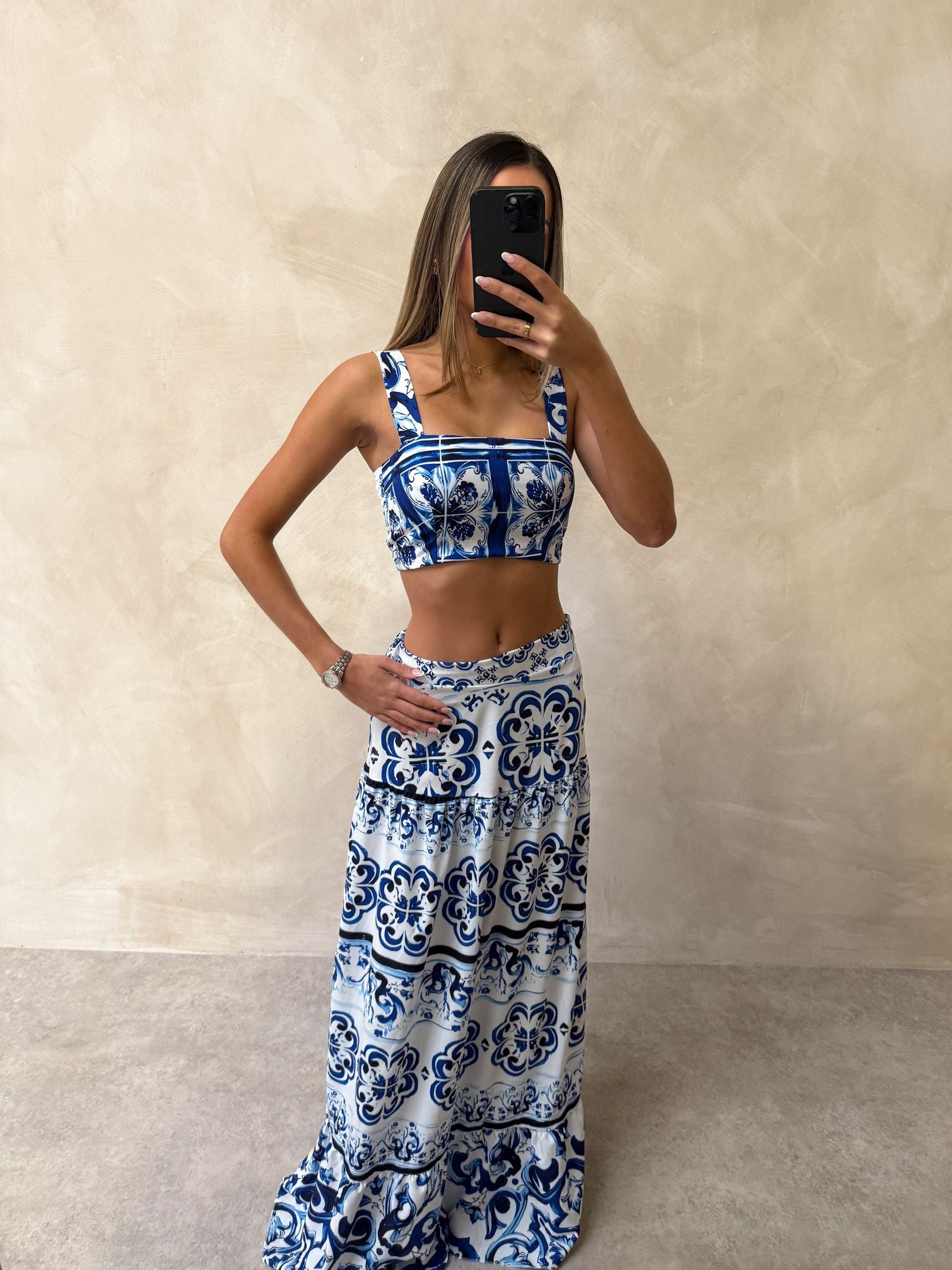 Petra two piece - blue