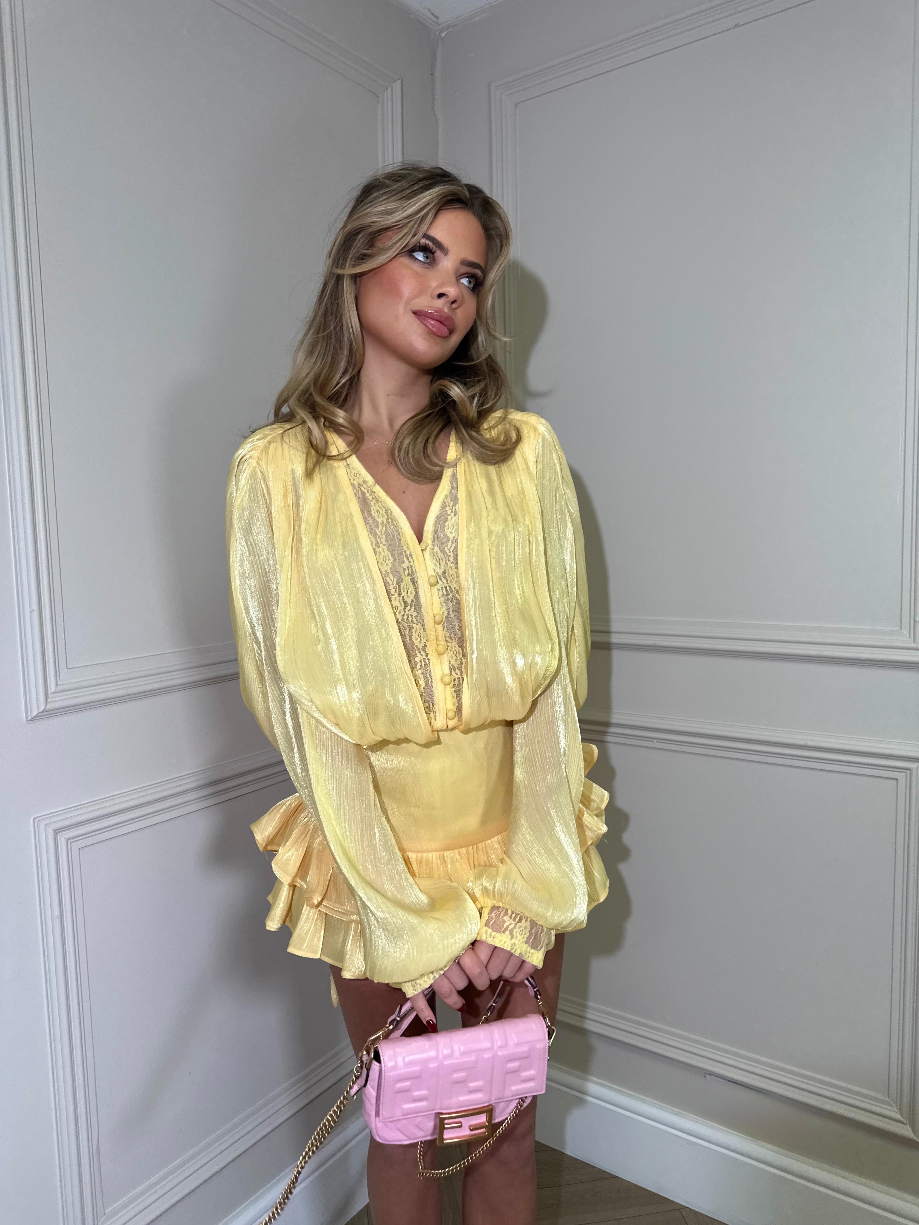 Lucinda dress - Yellow