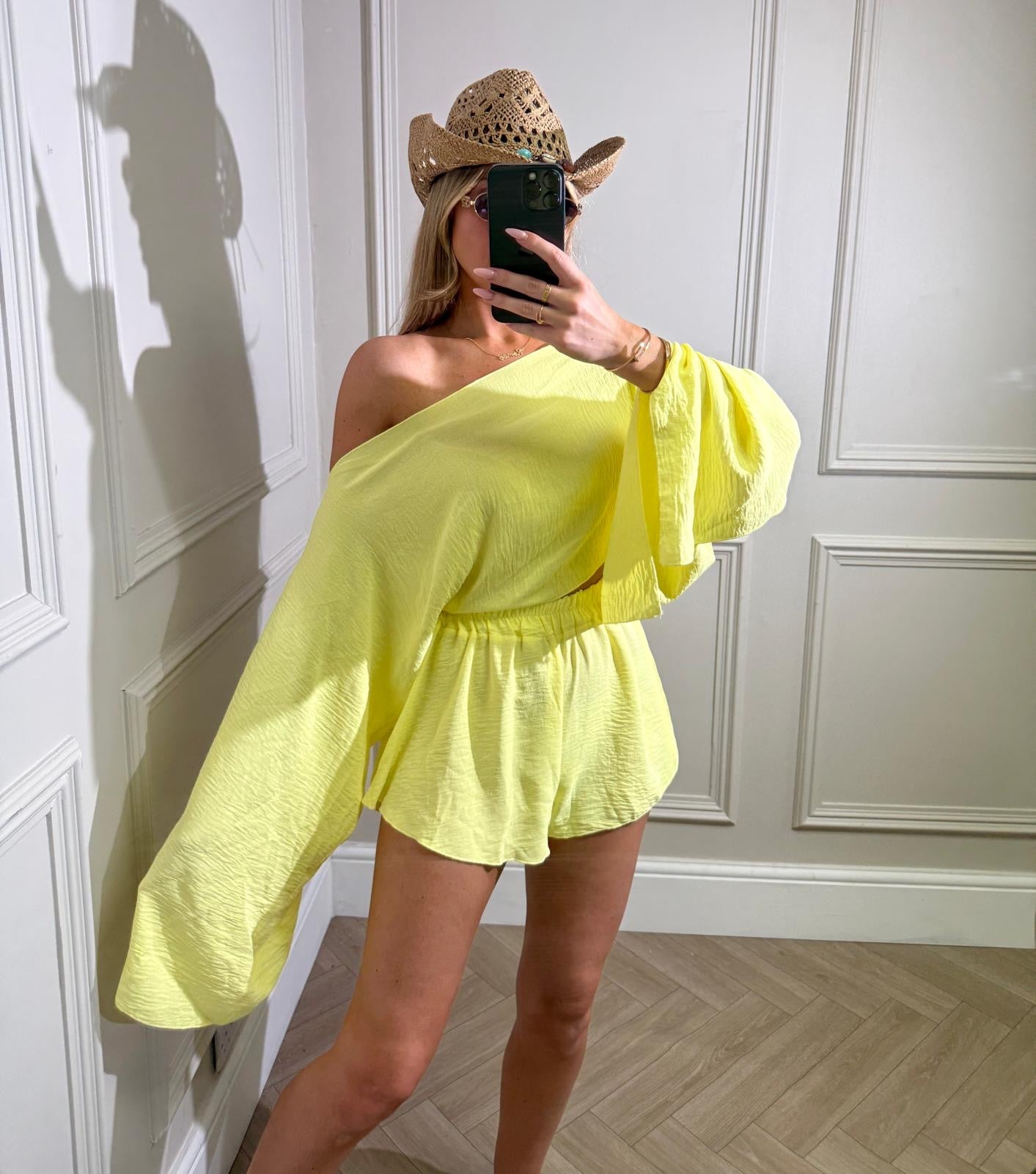 Isobel co-ord - yellow