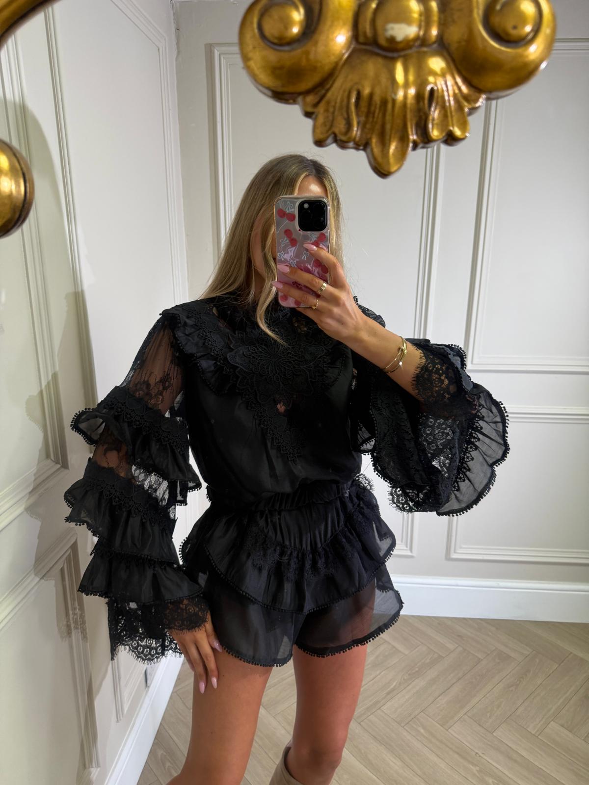 Florentina co-ord - black