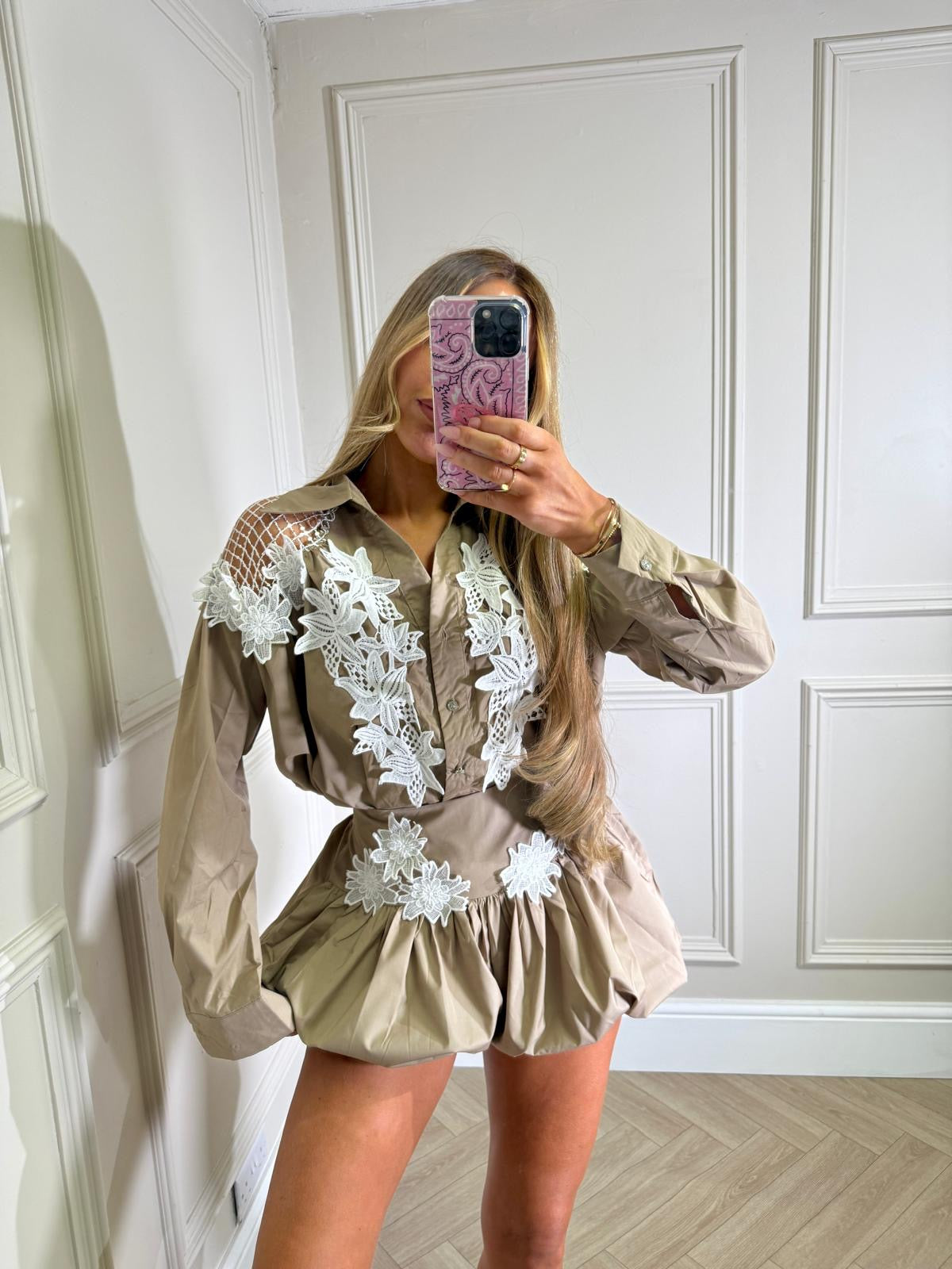 Freya co-ord - beige