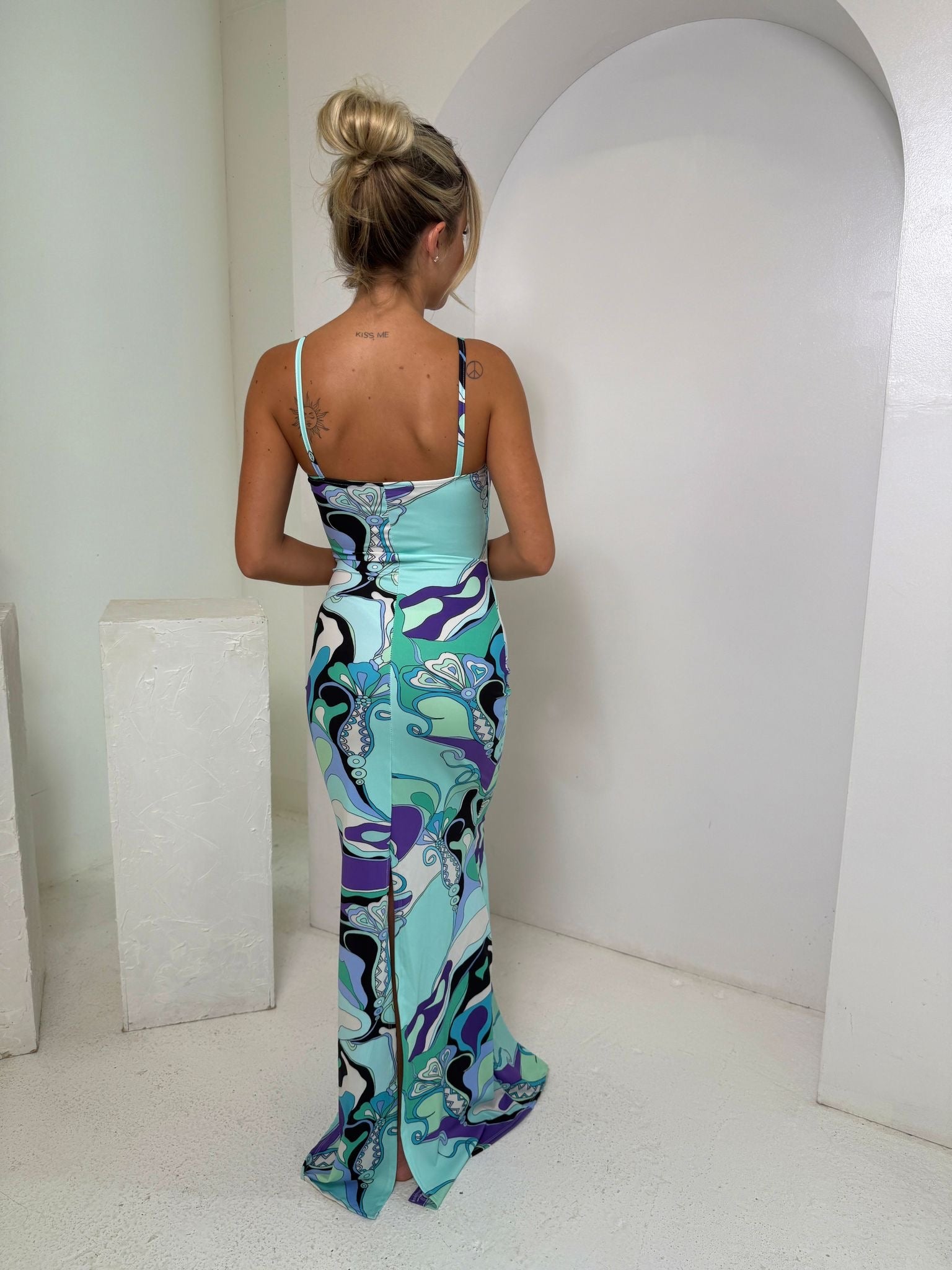 Primrose Maxi Dress - Blue