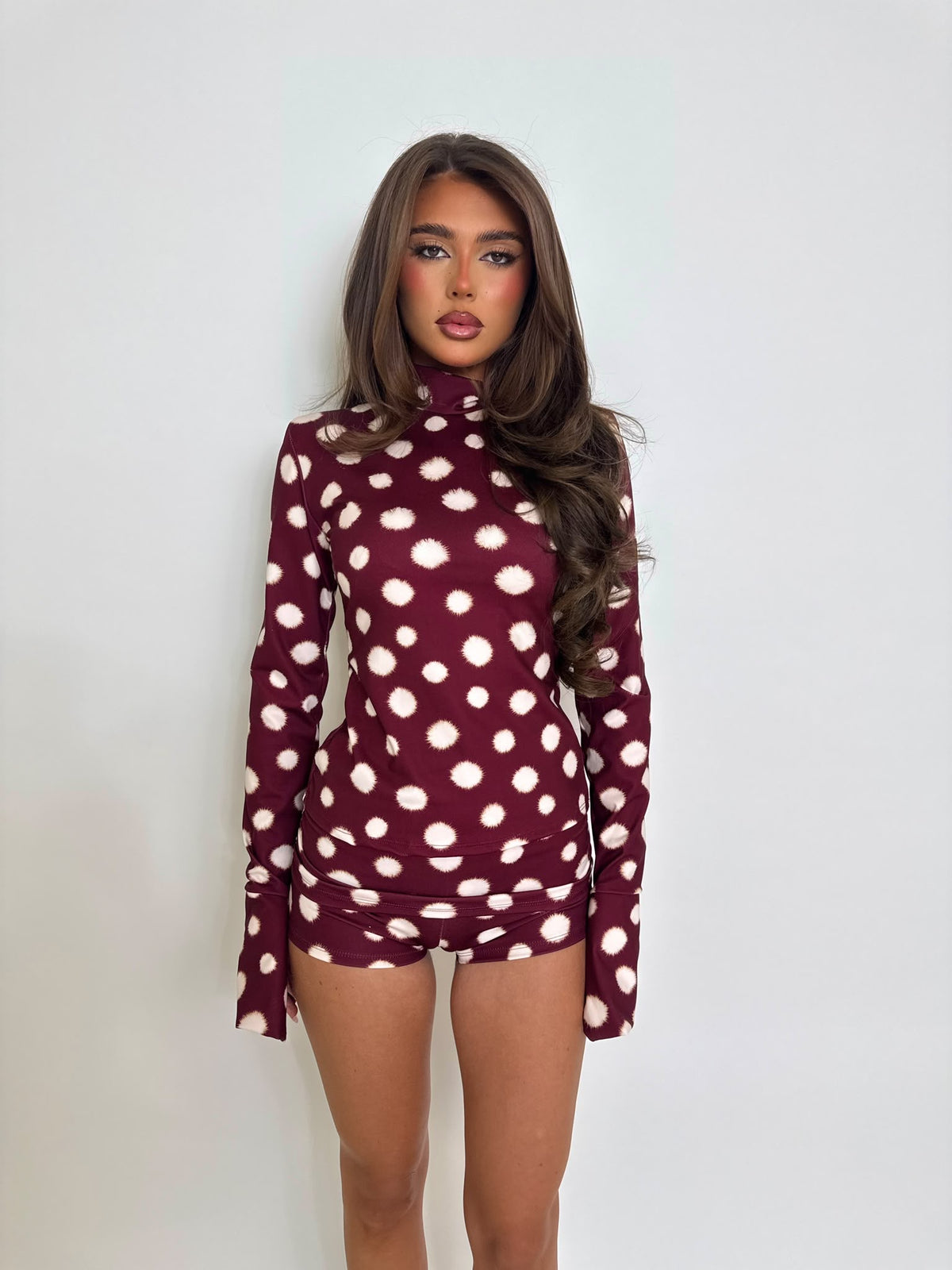Lorena two piece - wine