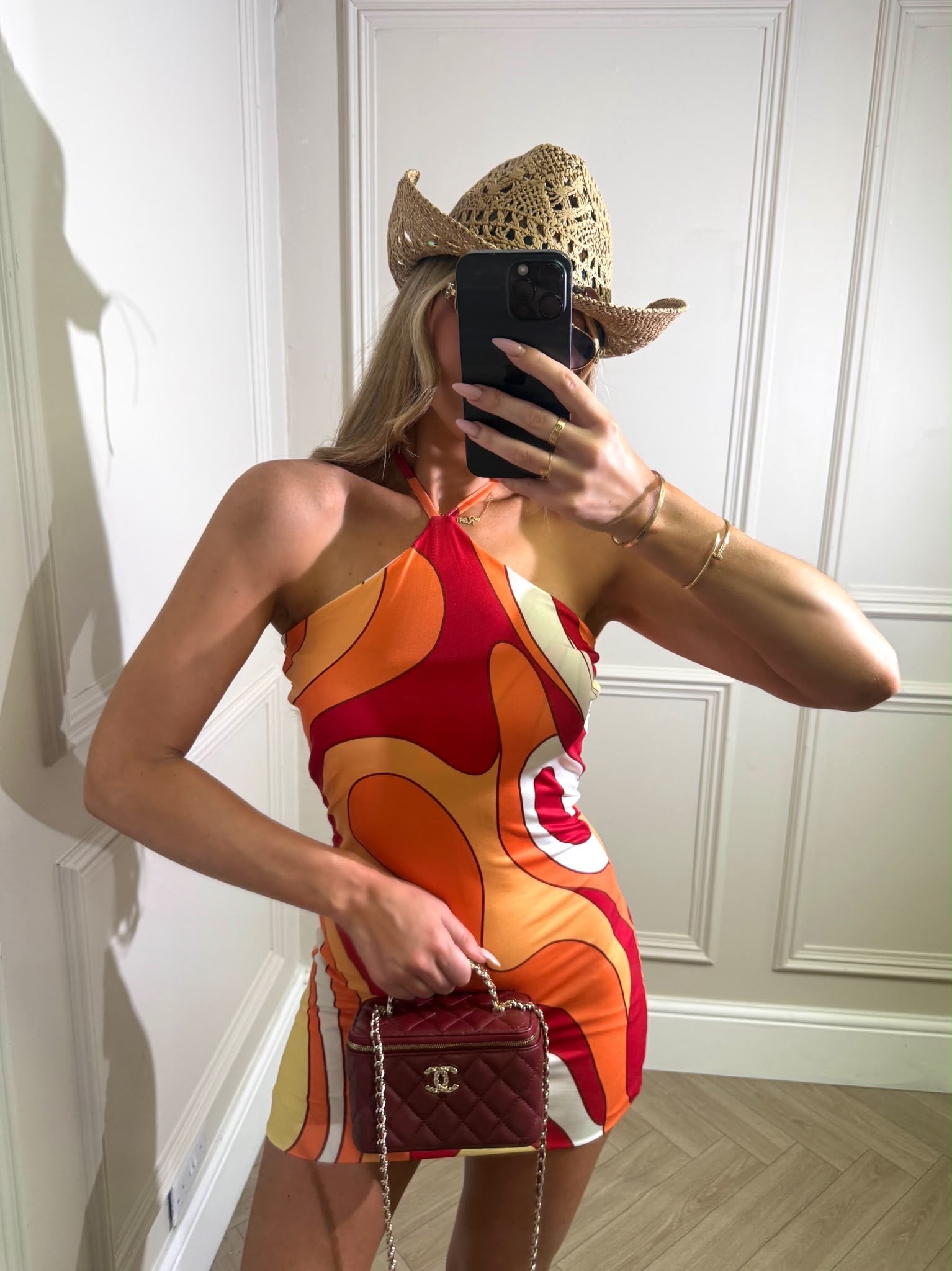 Pooch dress - orange