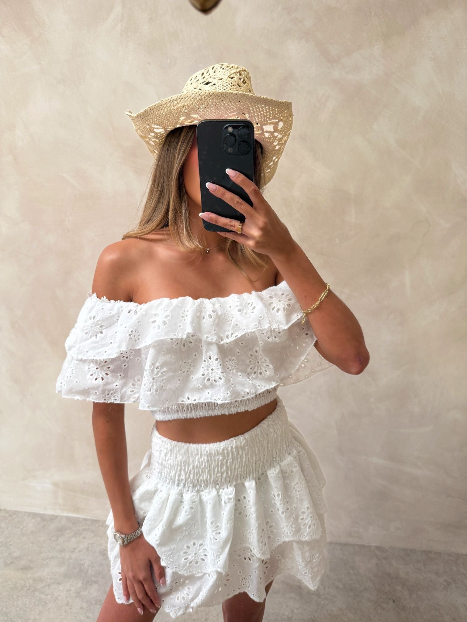 Angelic Two Piece - White