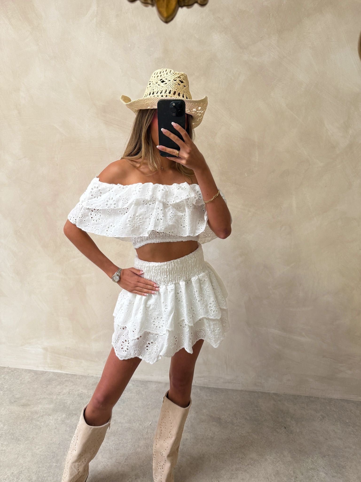 Angelic Two Piece - White