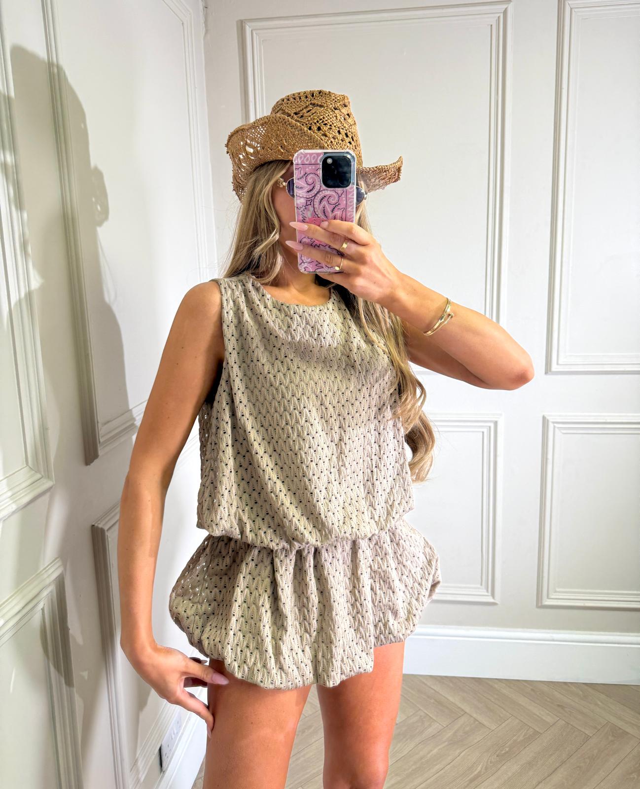 Thea co-ord - mocha