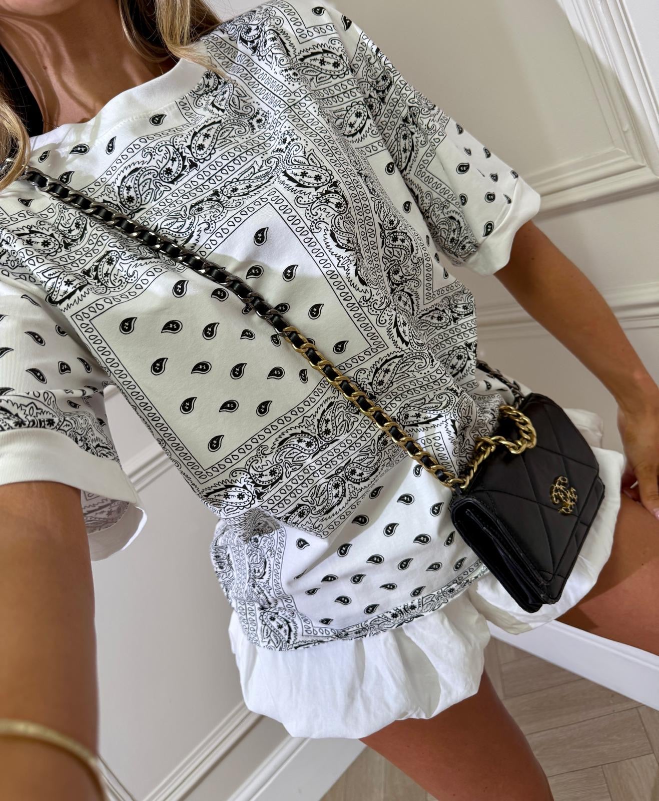 Bandana tshirt - white