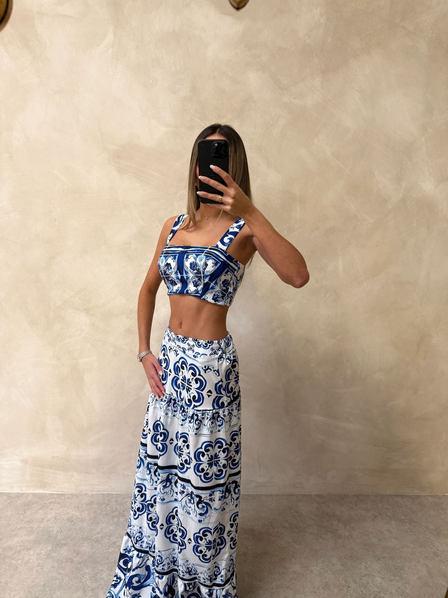 Petra two piece - blue