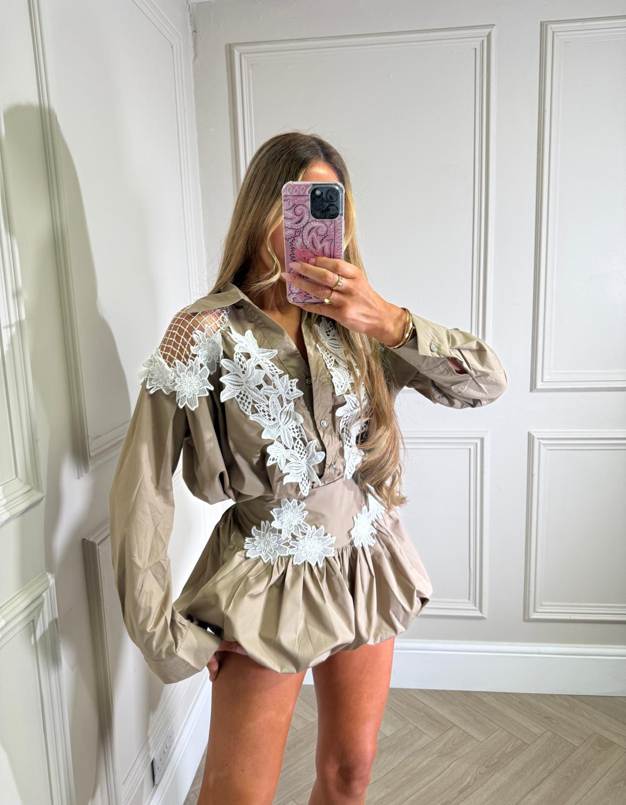Freya co-ord - beige