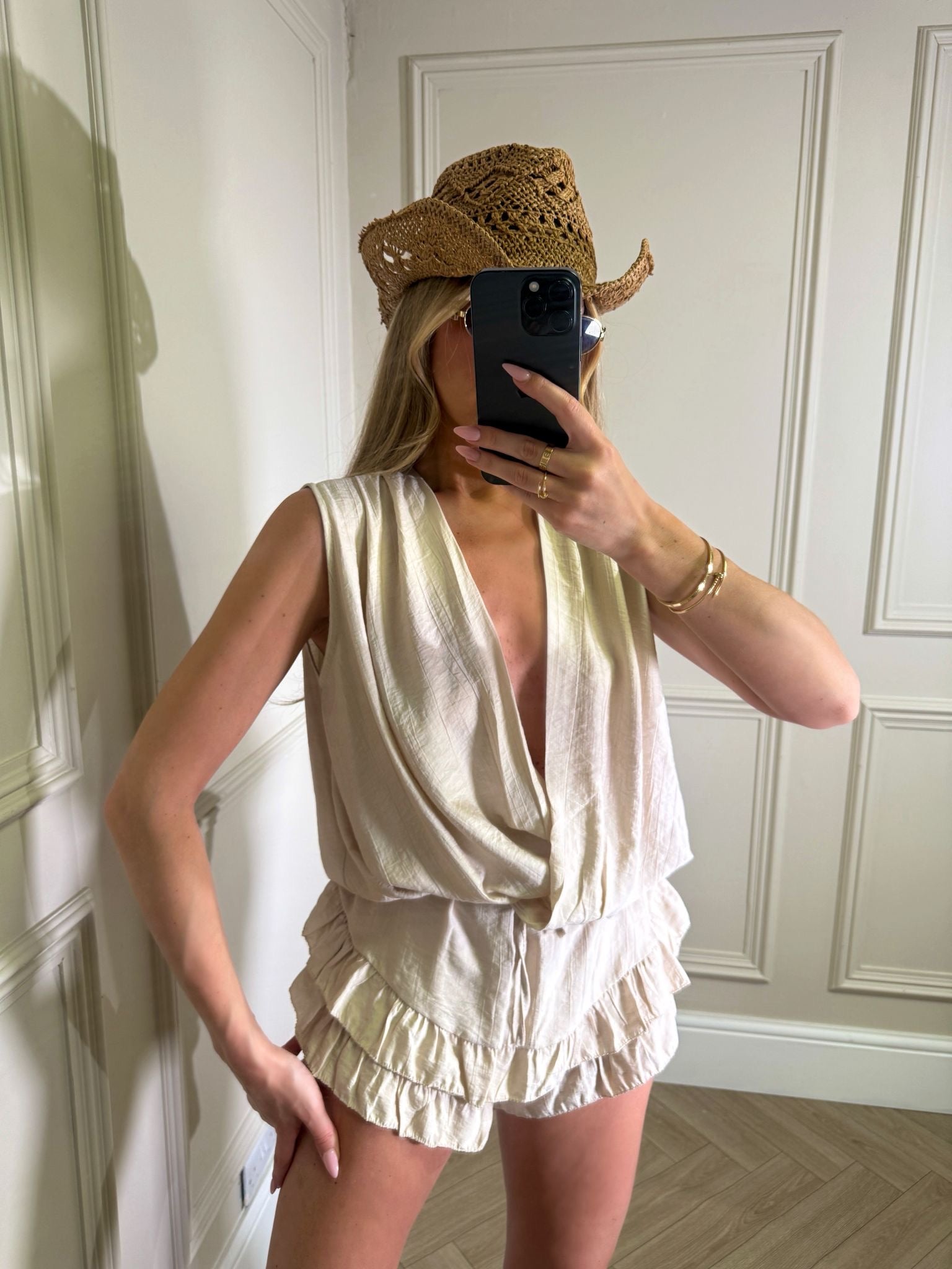 Faye two piece co-ord - beige