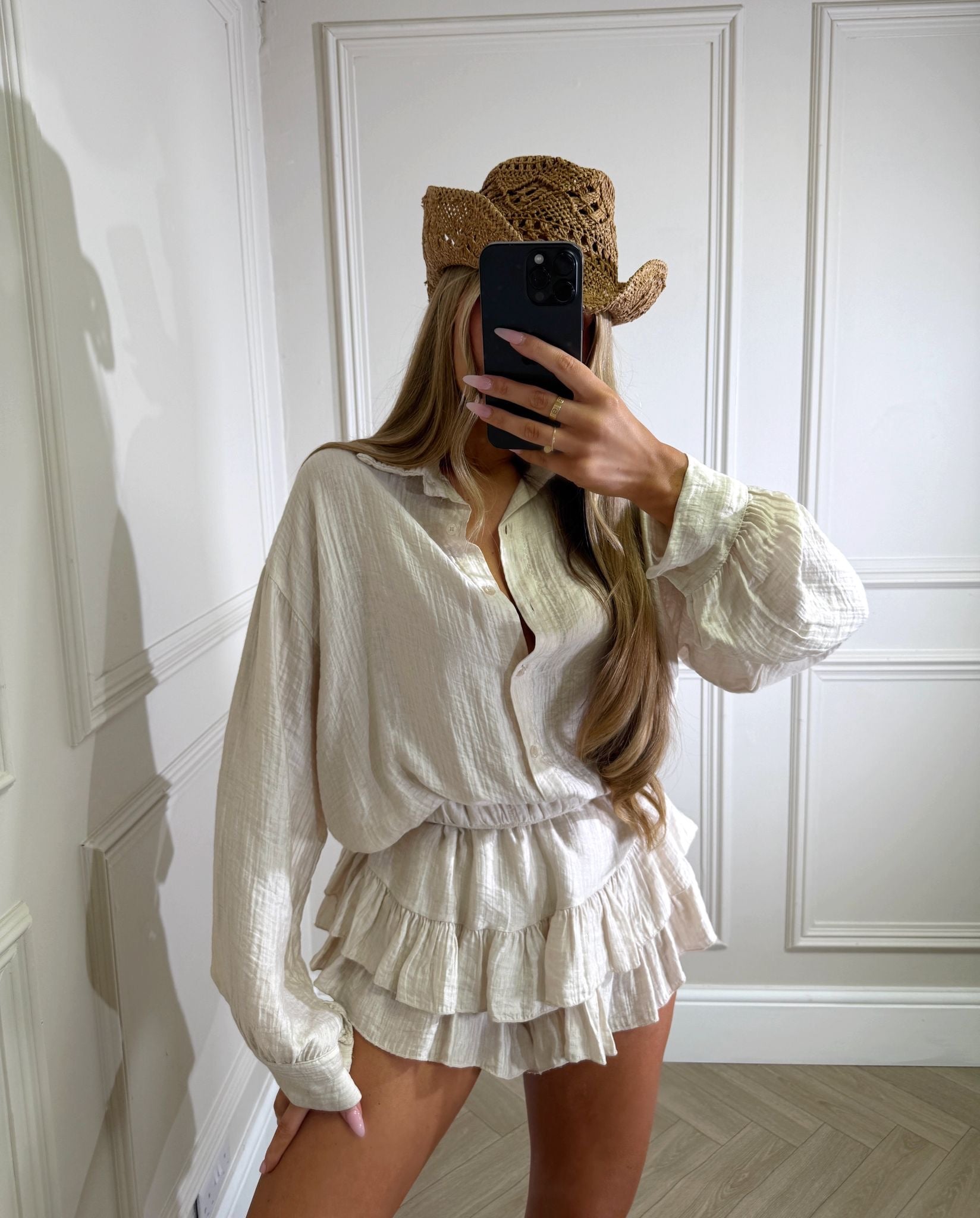Phoebe co-ord - beige