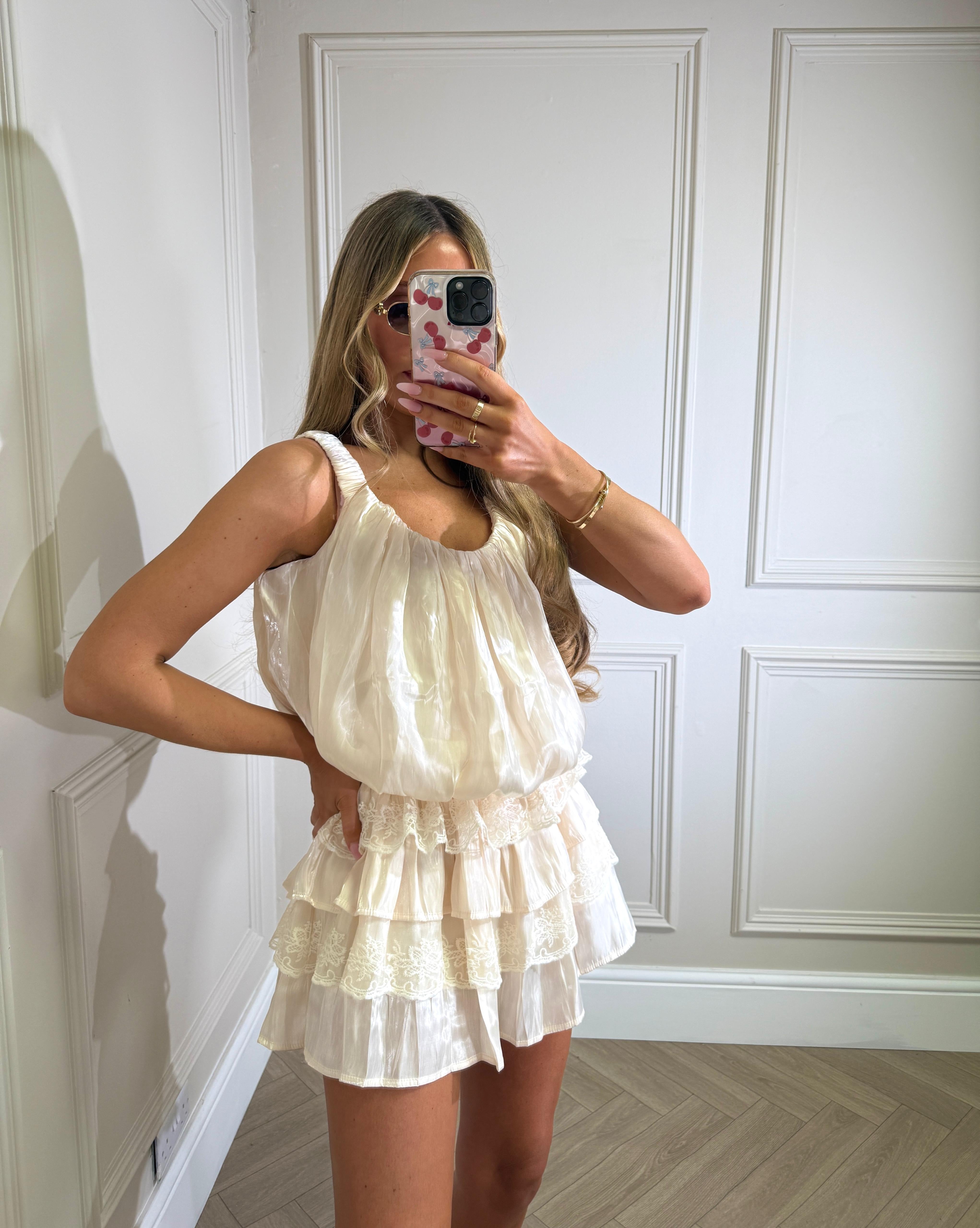 Rosa Playsuit - beige
