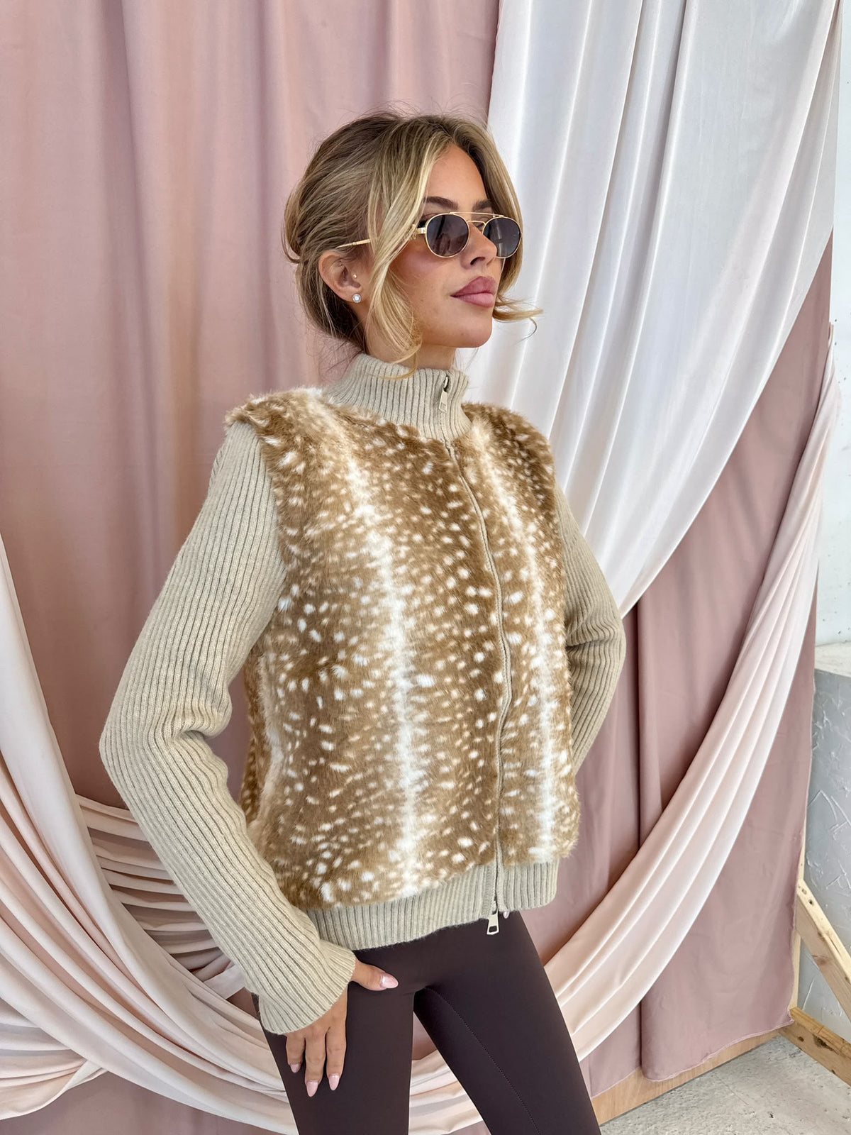 Knit cardigan - Bambi