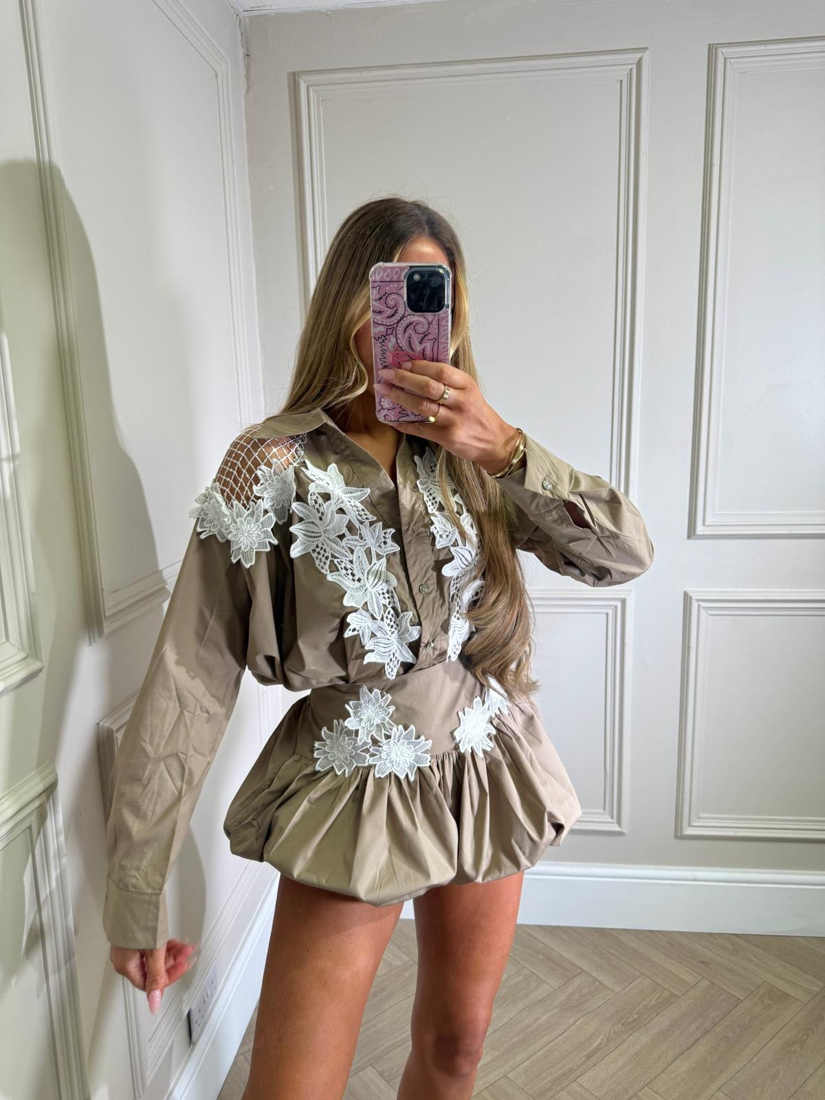Freya co-ord - beige