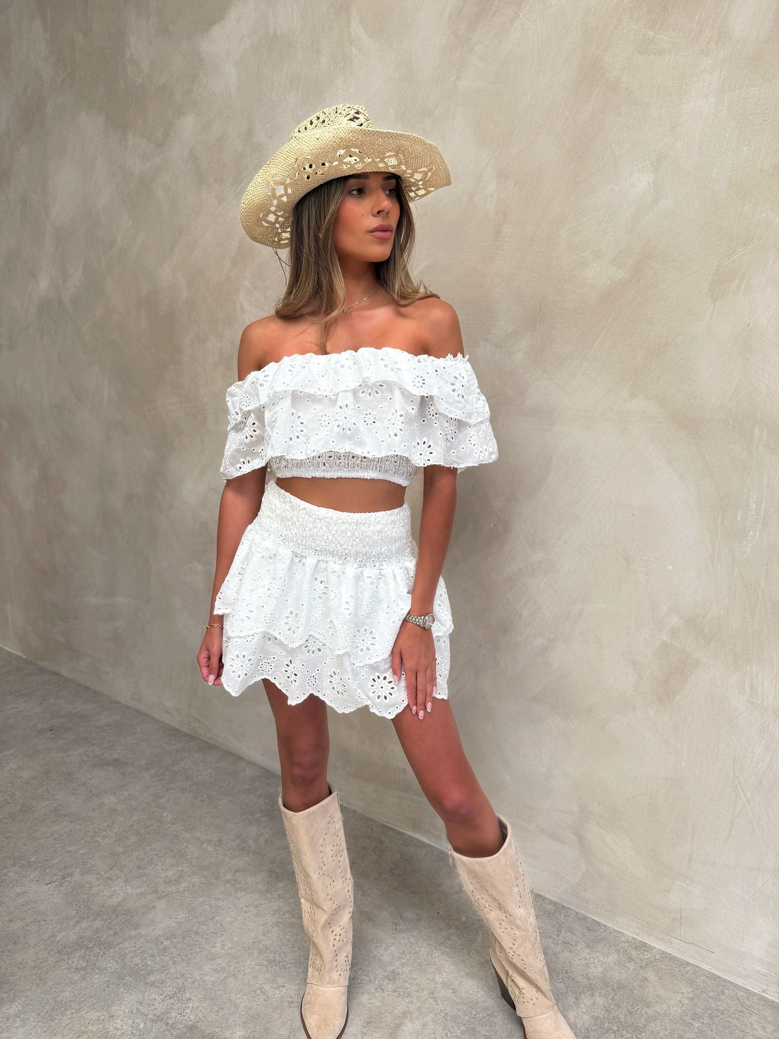 Angelic Two Piece - White