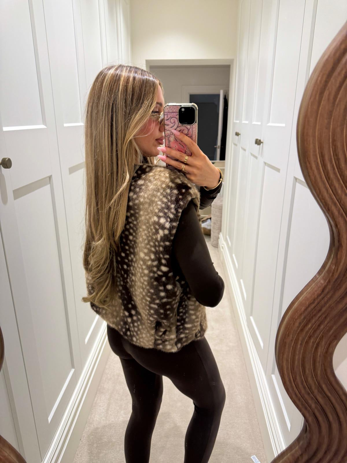 Bambini gilet - brown