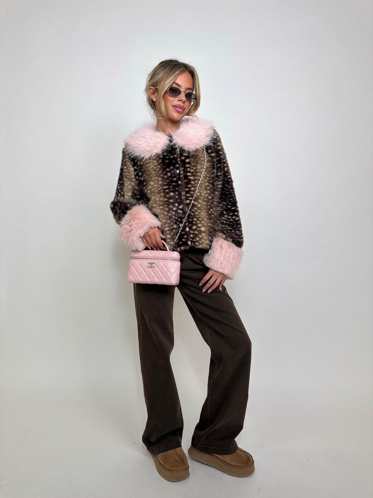 Bambi Jacket - Pink Fur