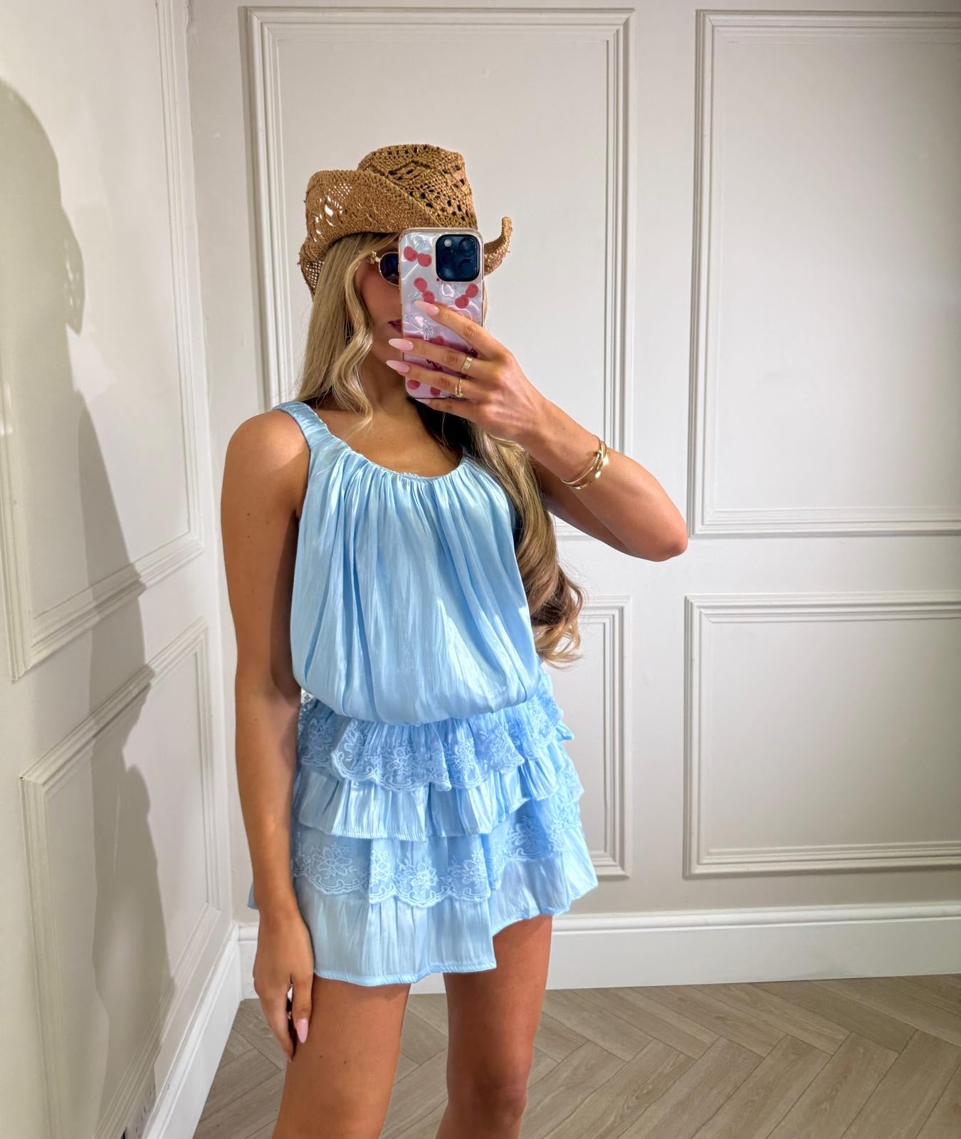 Rosa Playsuit - blue