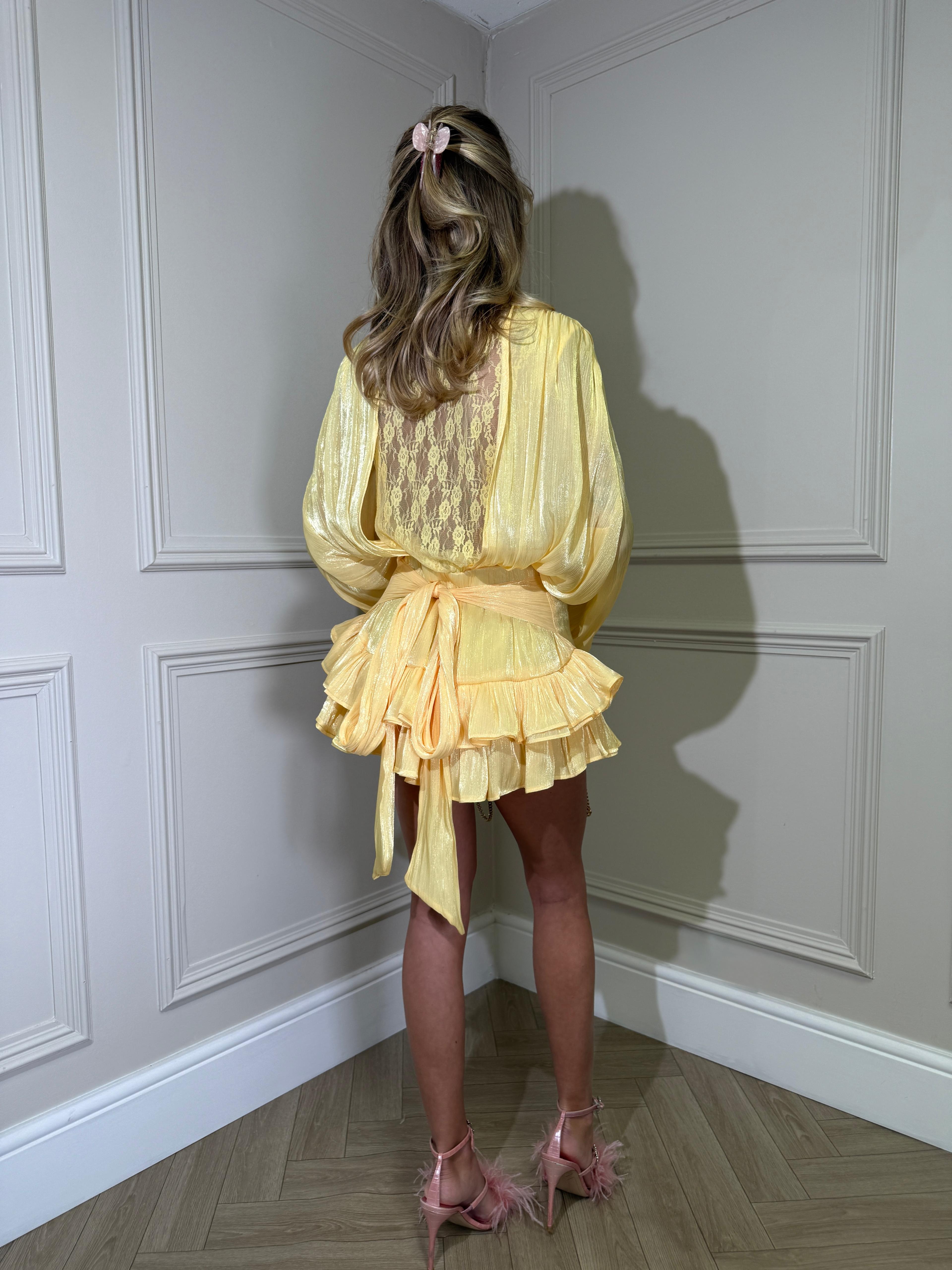 Lucinda dress - Yellow
