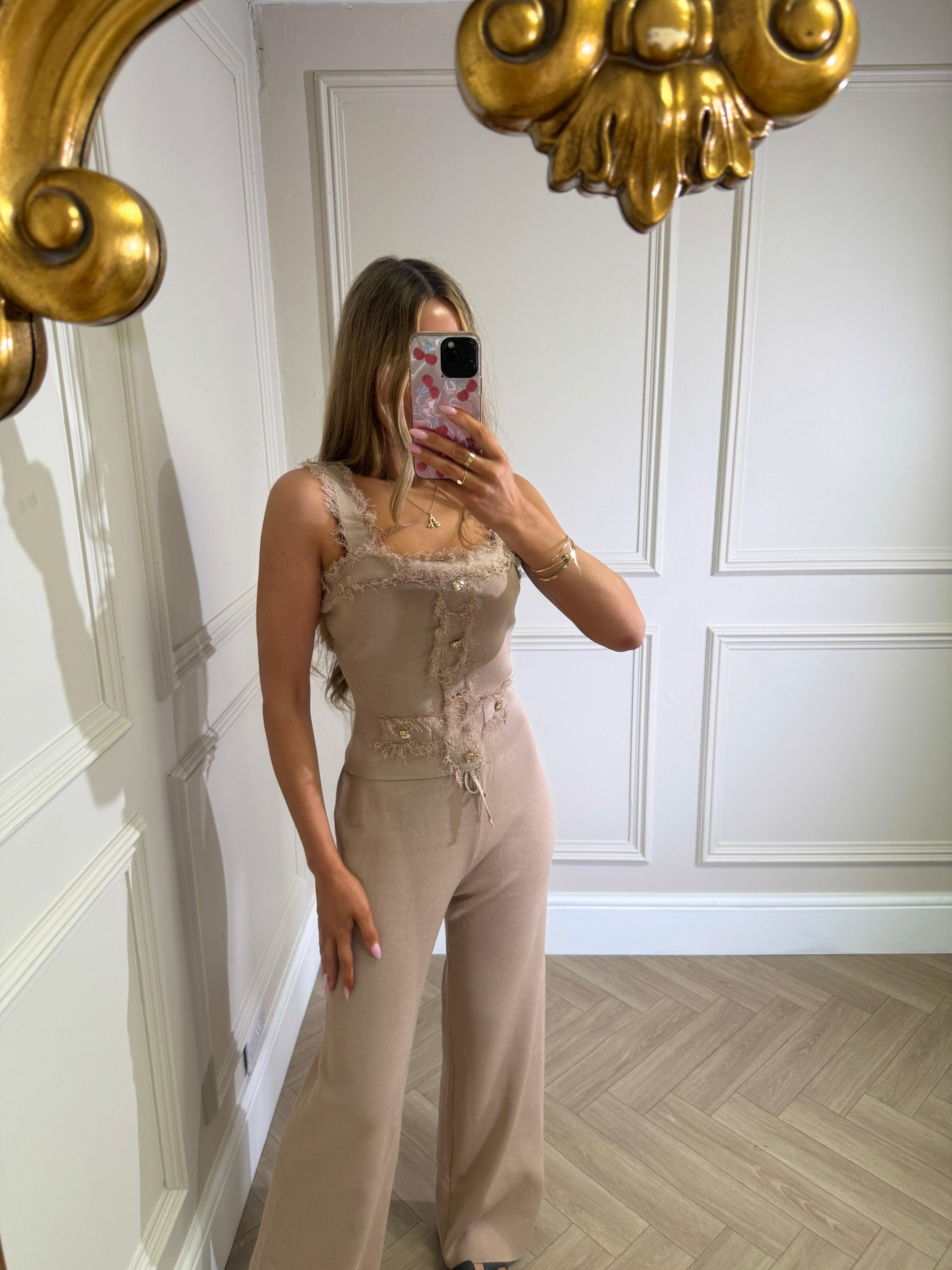 Missi trouser set - beige