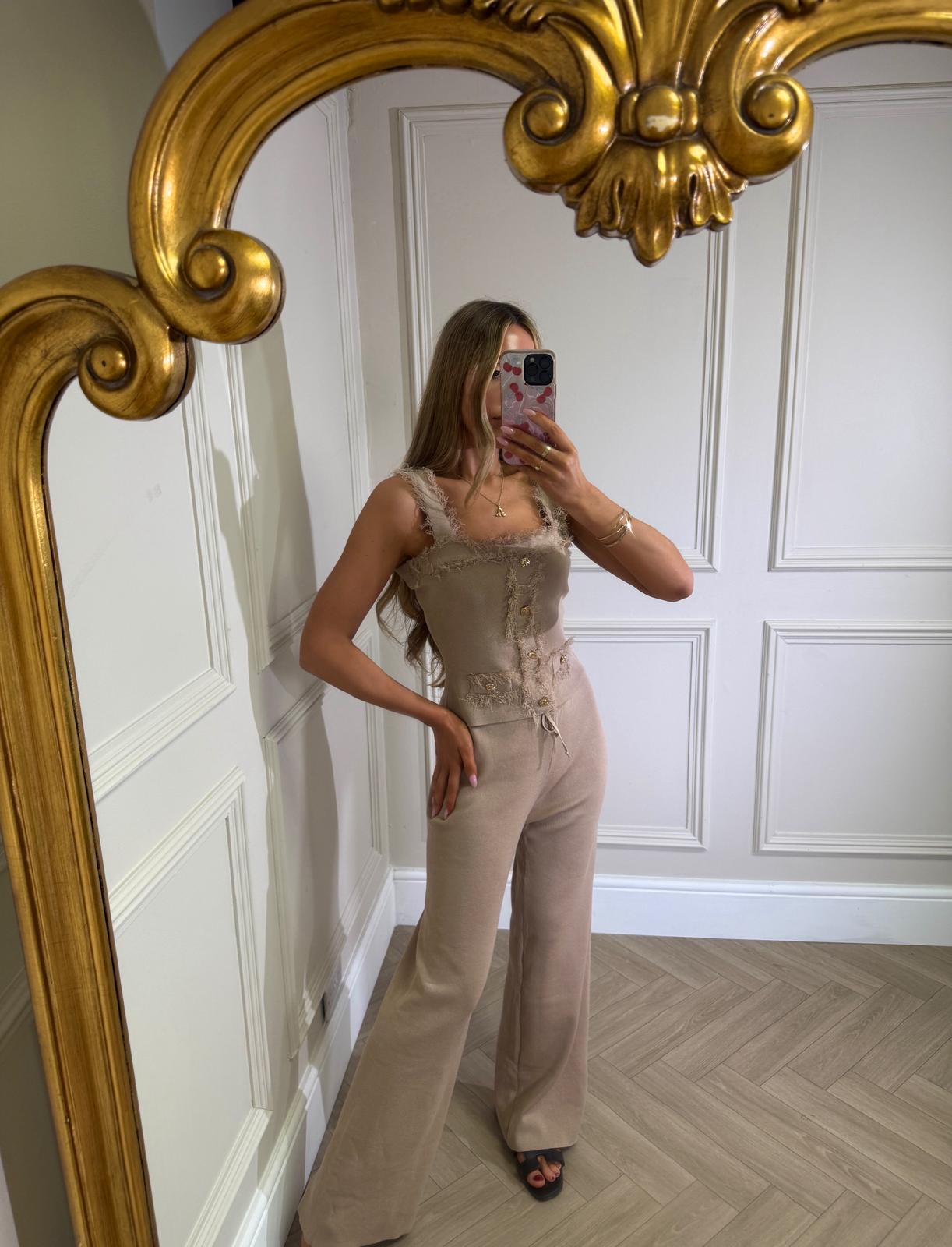 Missi trouser set - beige