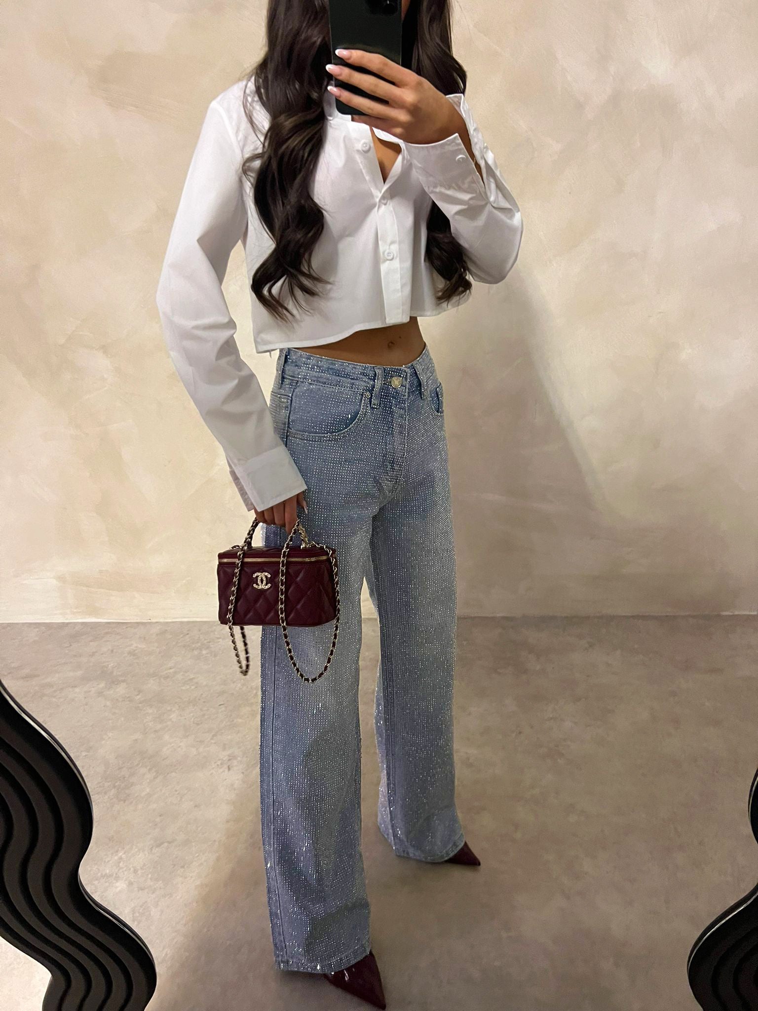 Luxury Diamond Denim jeans