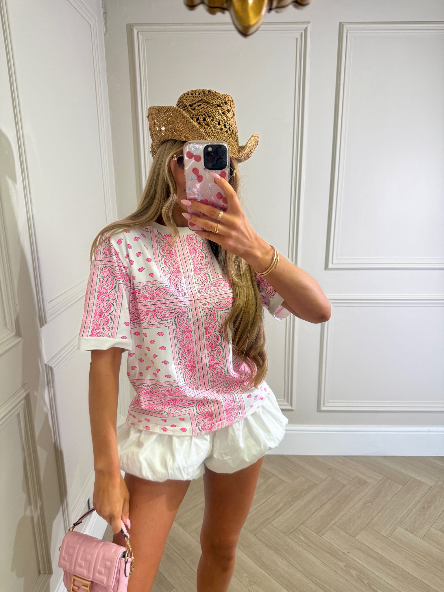 Bandana tshirt - pink