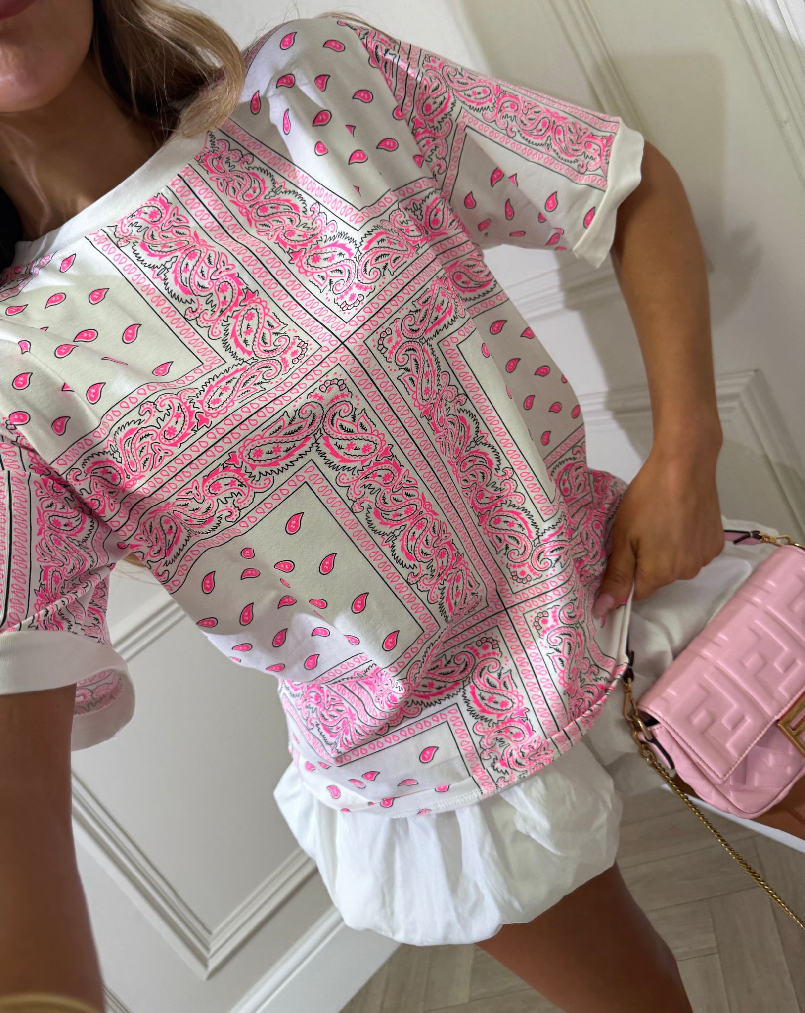 Bandana tshirt - pink