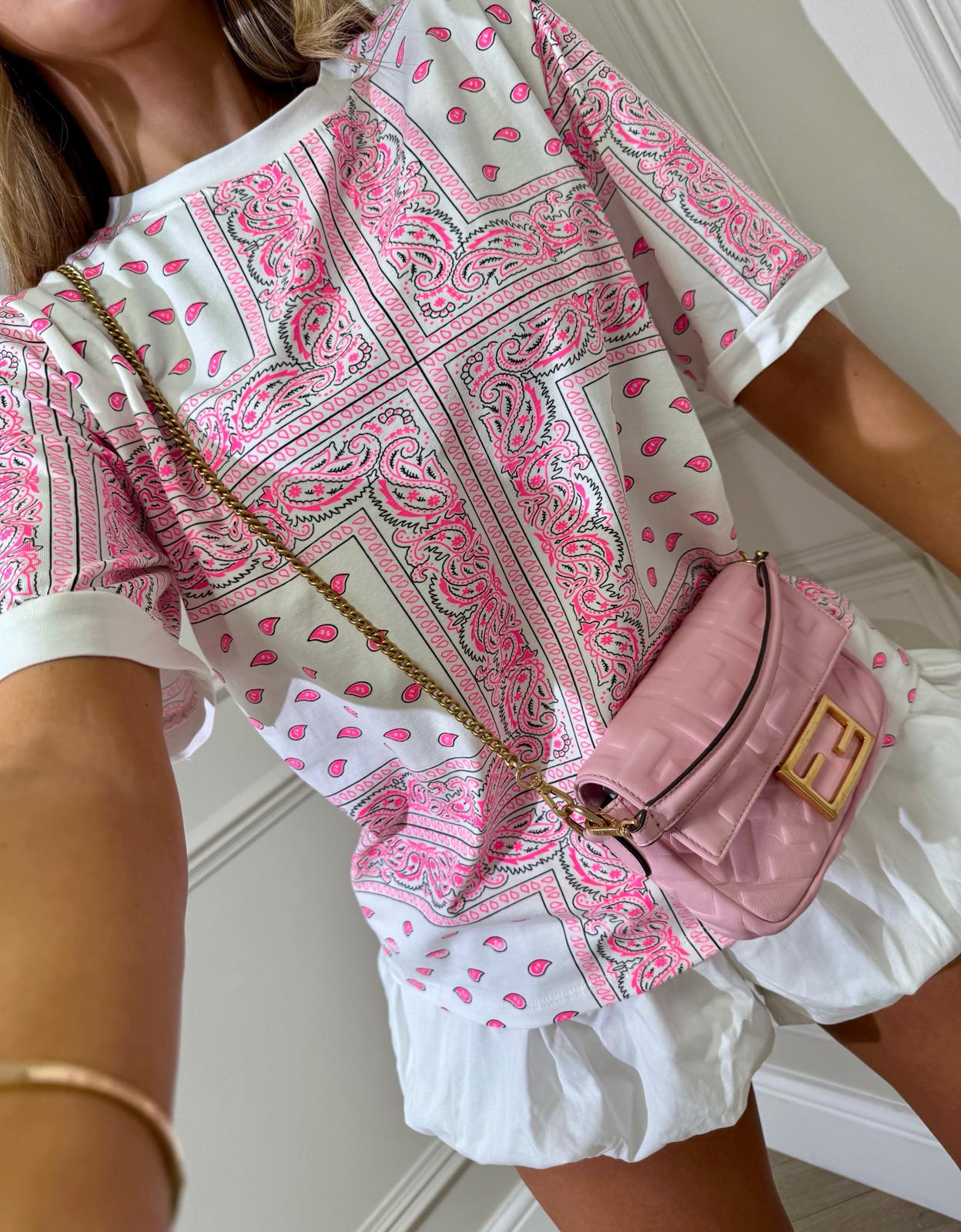 Bandana tshirt - pink