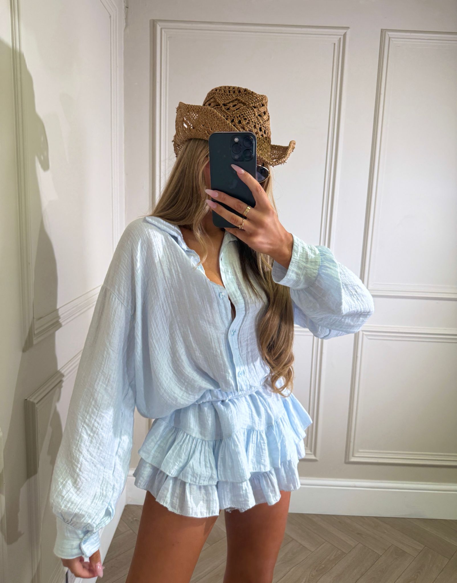 Phoebe co-ord - blue