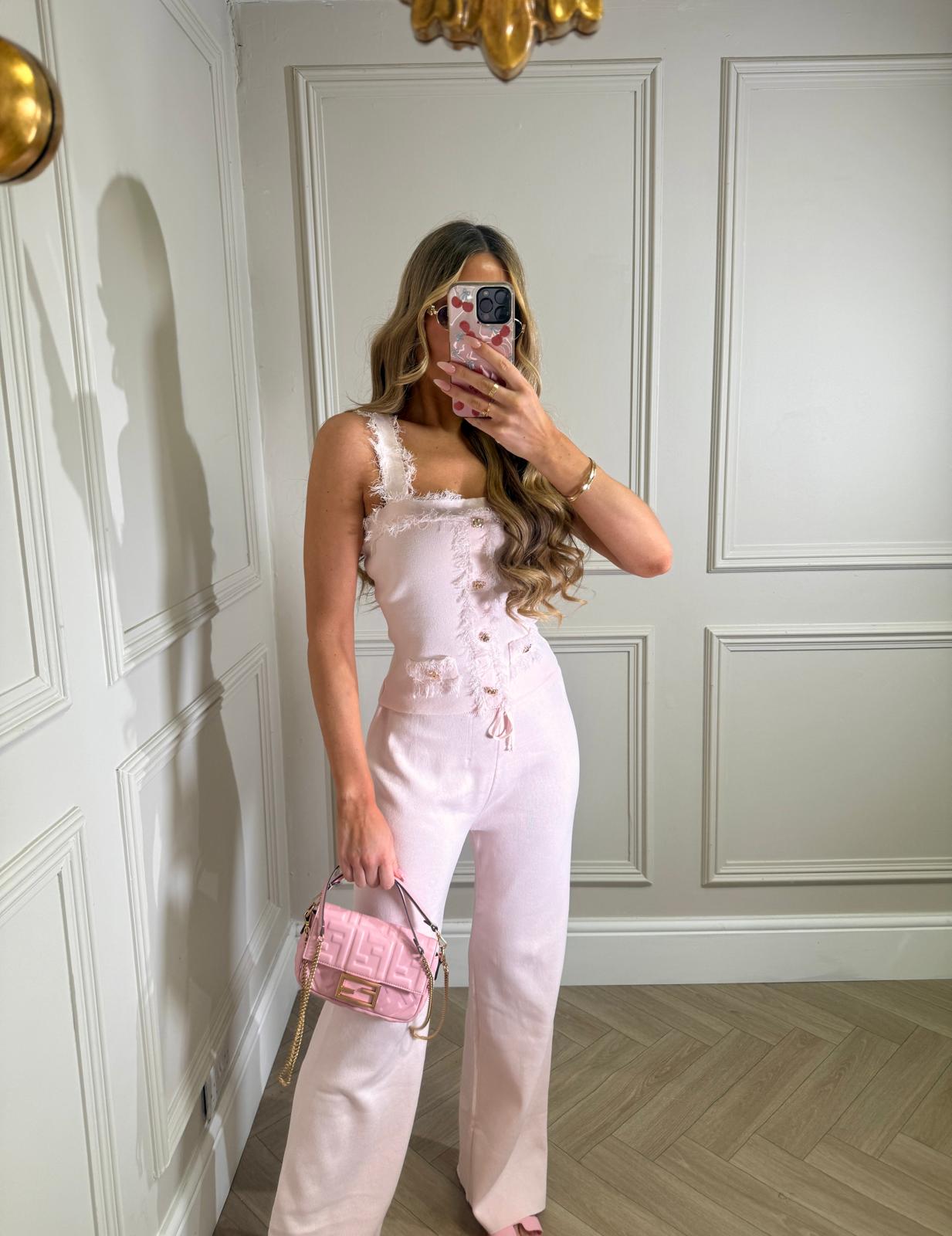 Missi trouser set - pink