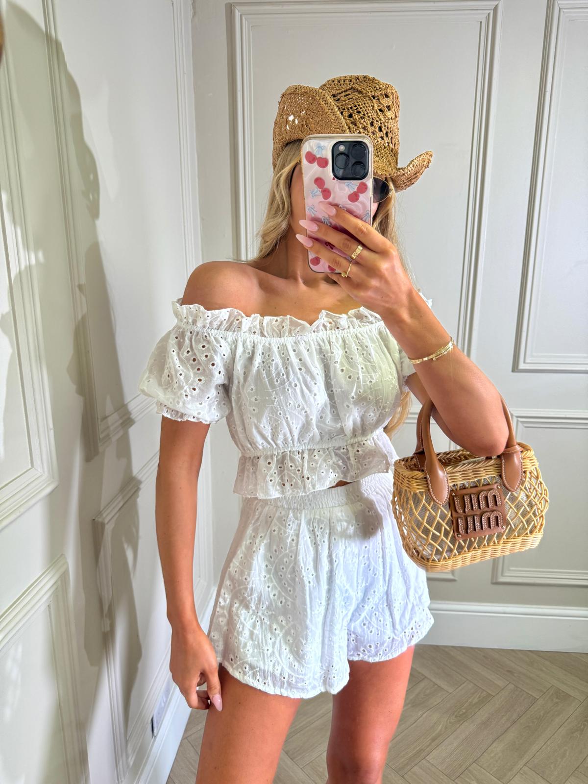 Anglaise set - white