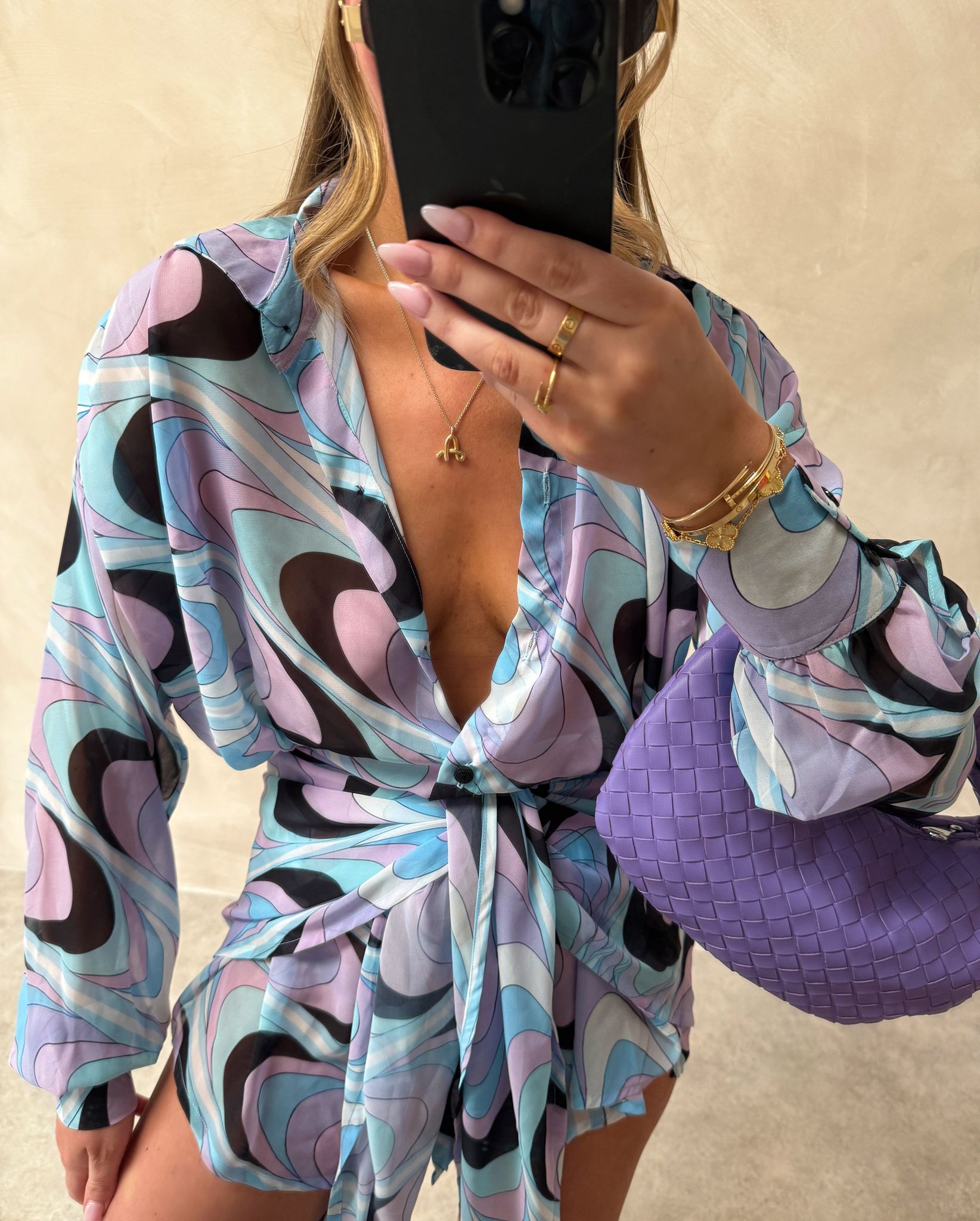 EXCLUSIVE stylehubuk sarong pattern set - lilac