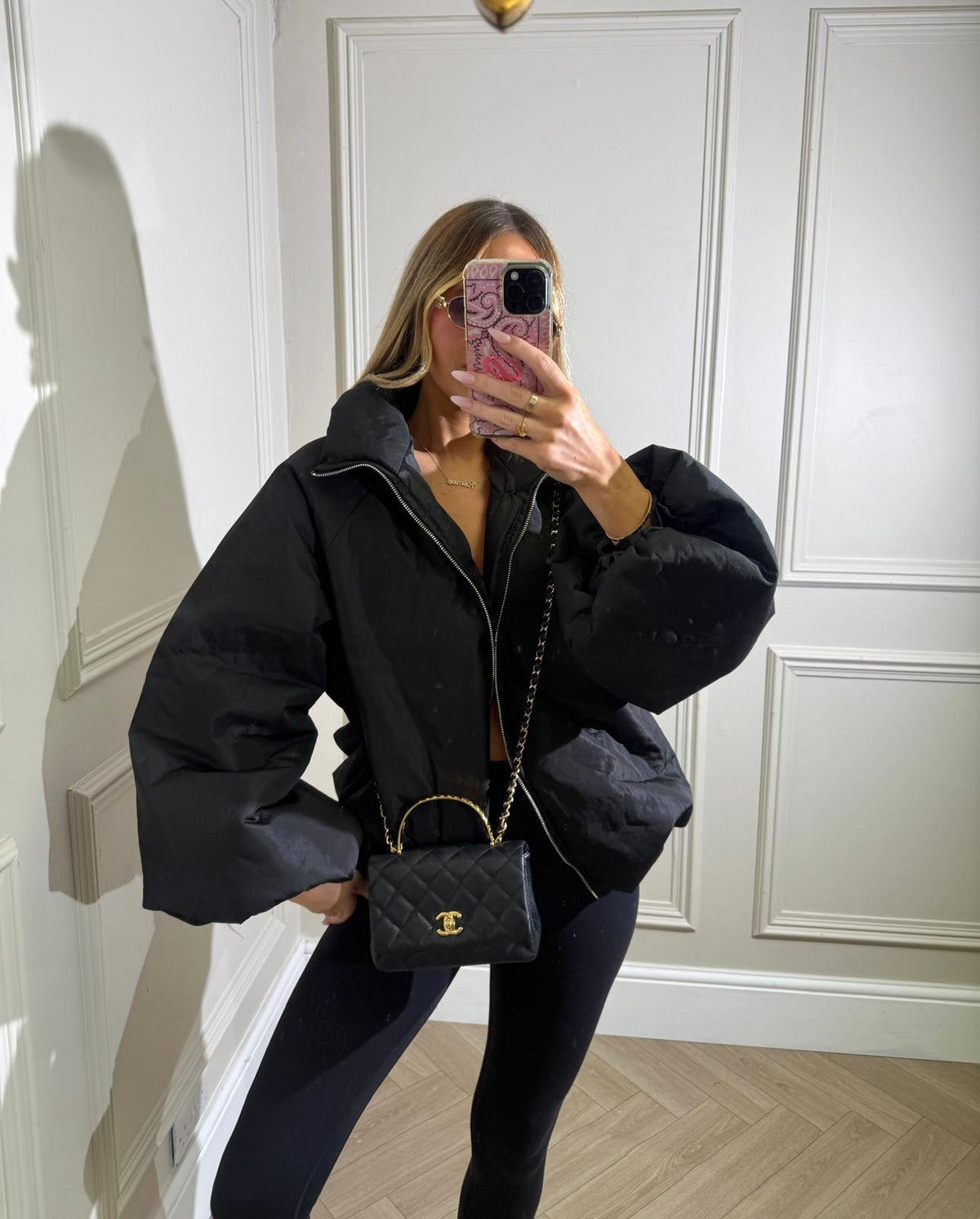 Bronte Puff Jacket - black
