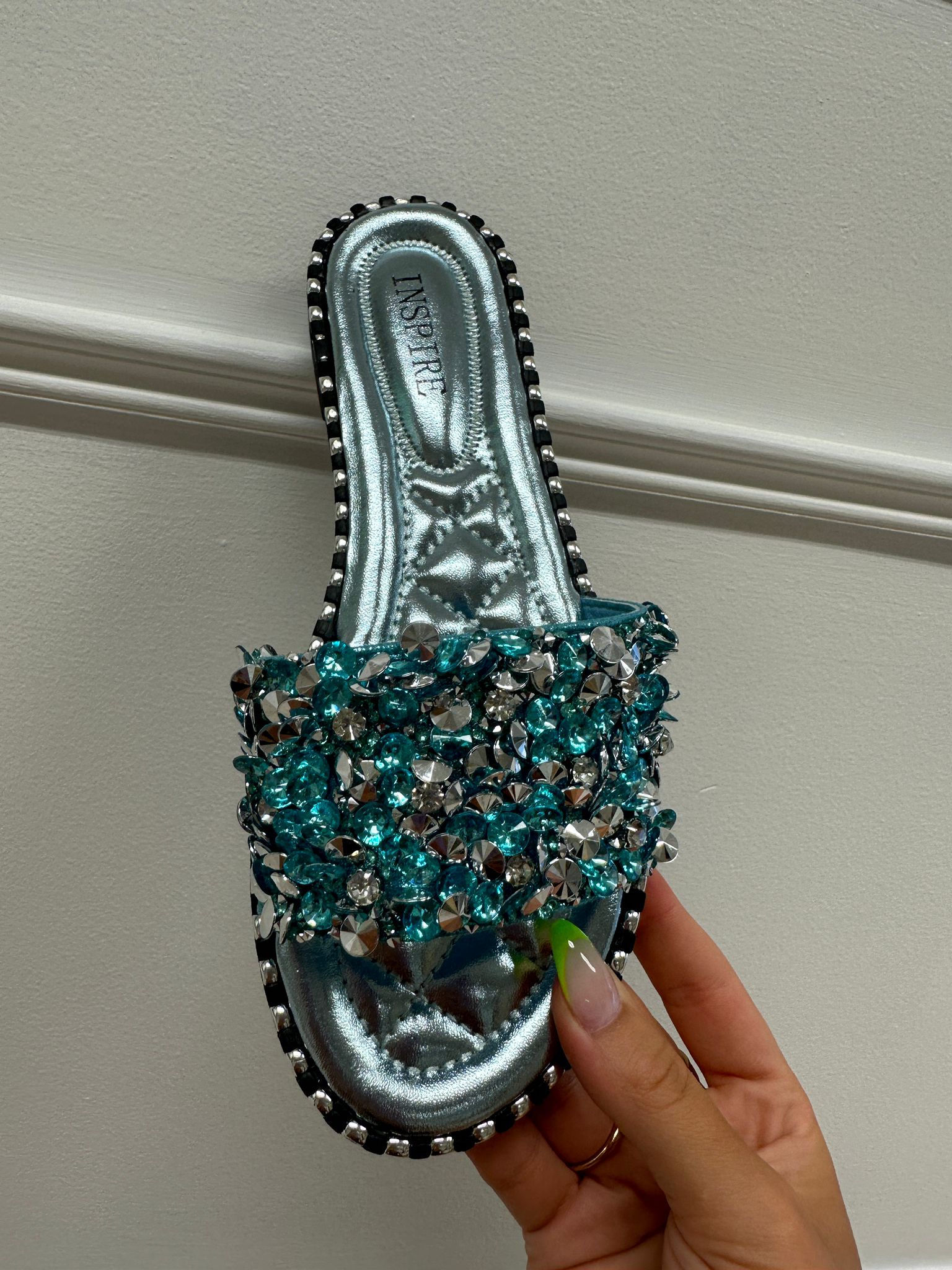 Sequin Slide Sandals - All Colours