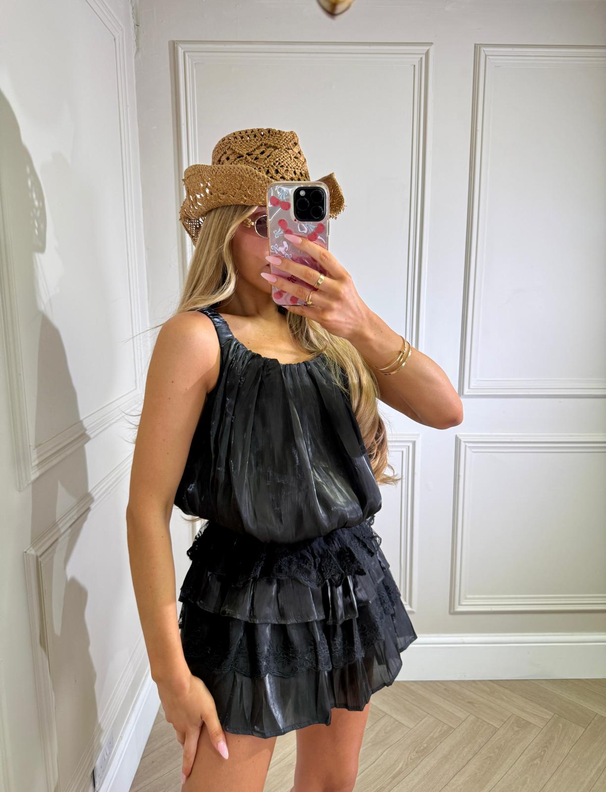 Rosa Playsuit - black