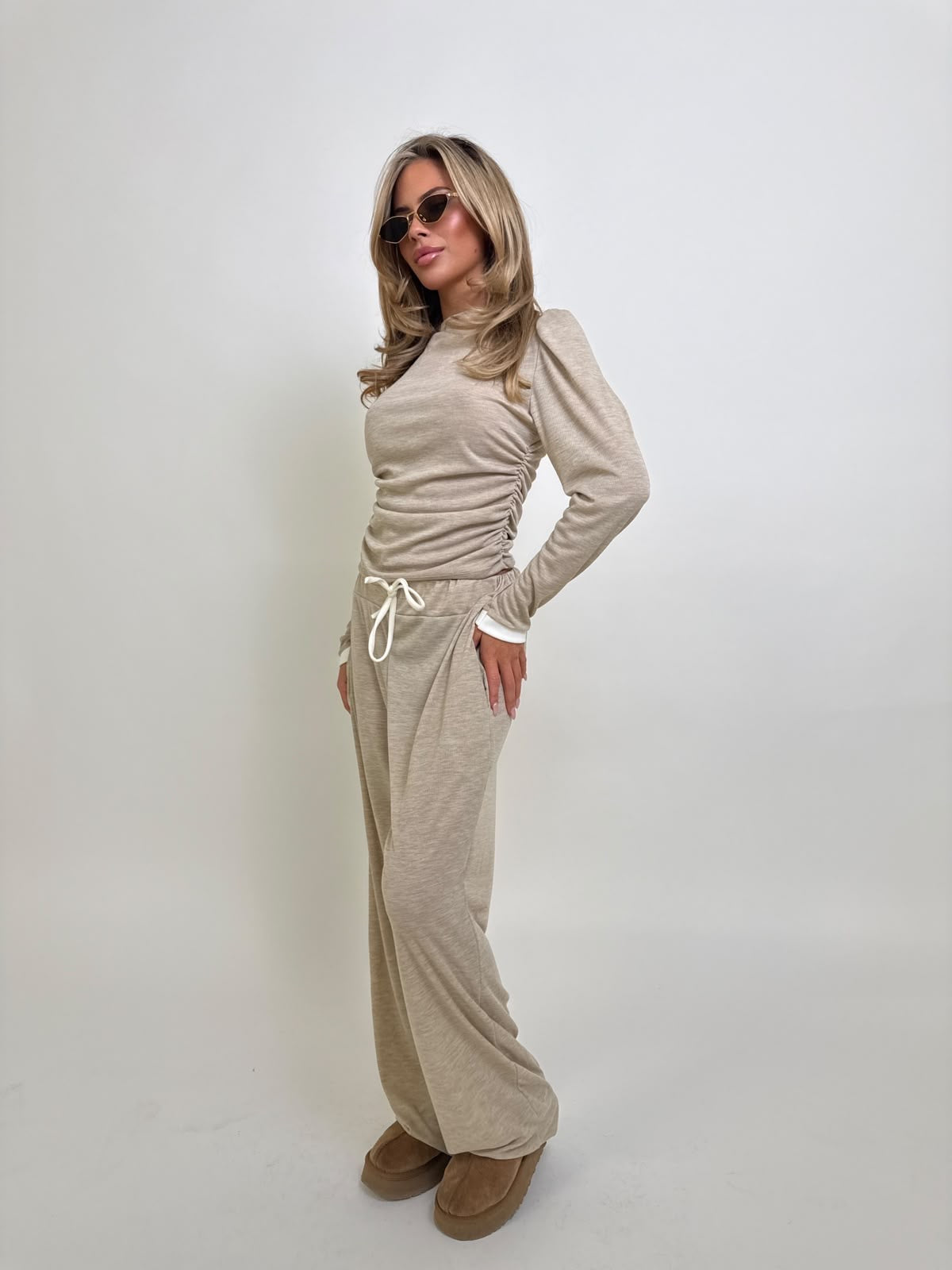 Sweetie lounge set - oatmeal