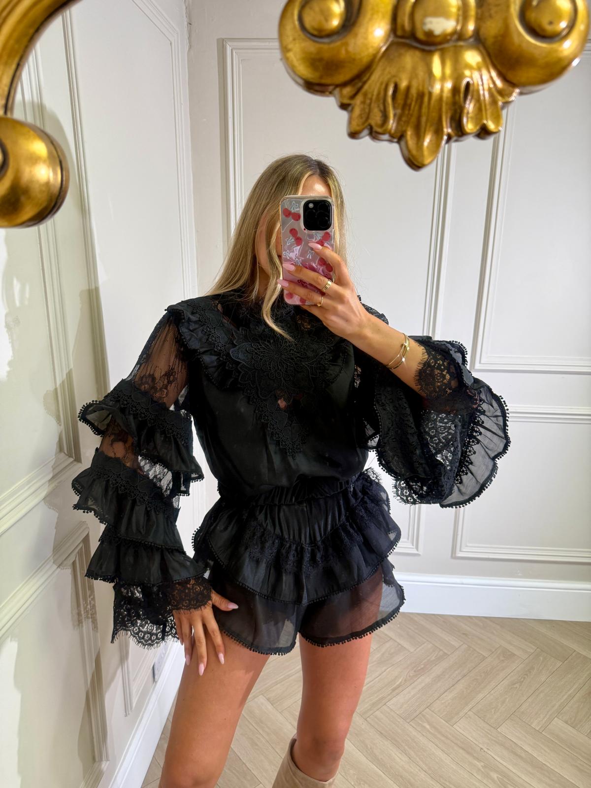 Florentina co-ord - black